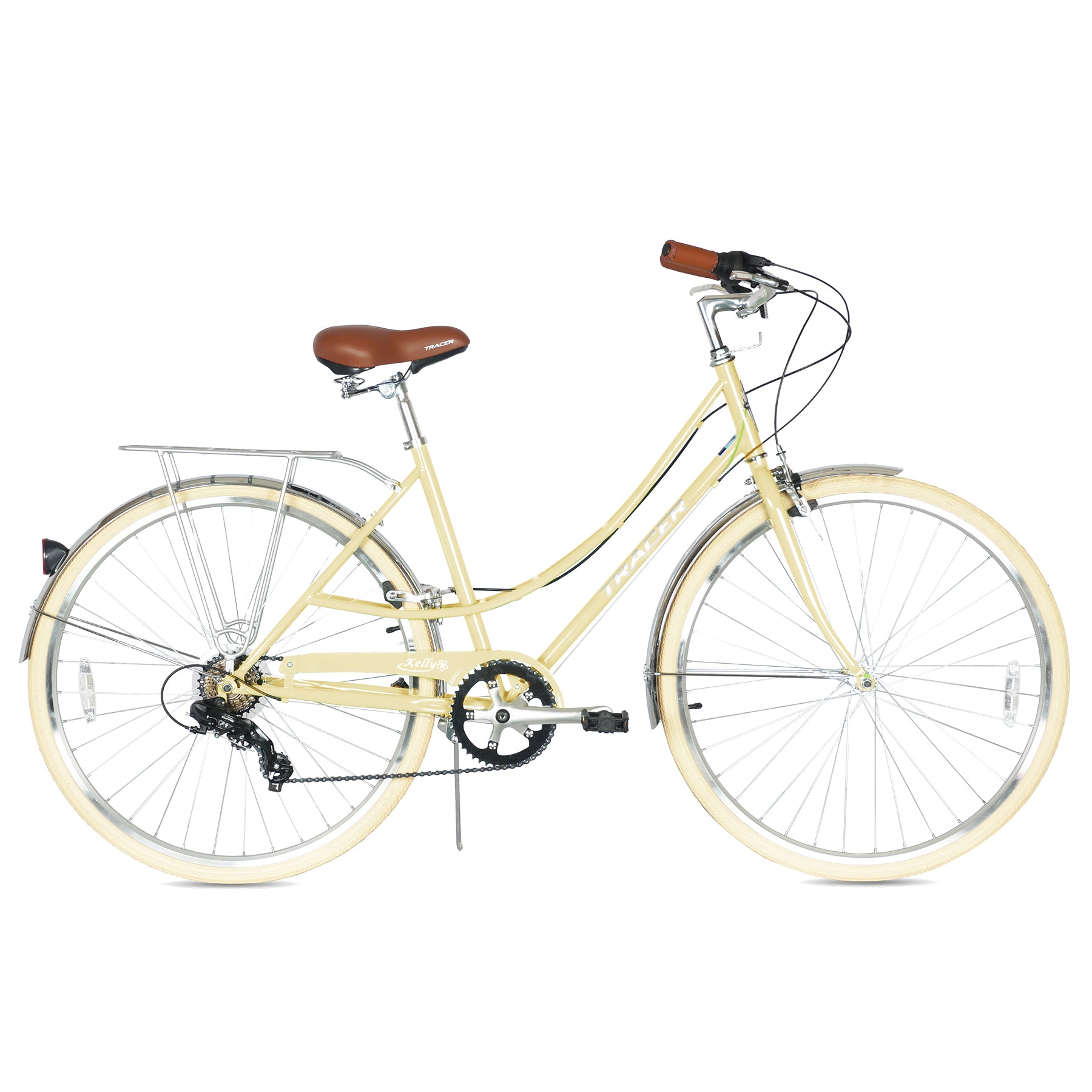 Tracer Kelly 700C Hybrid City Bikes 7 Speed