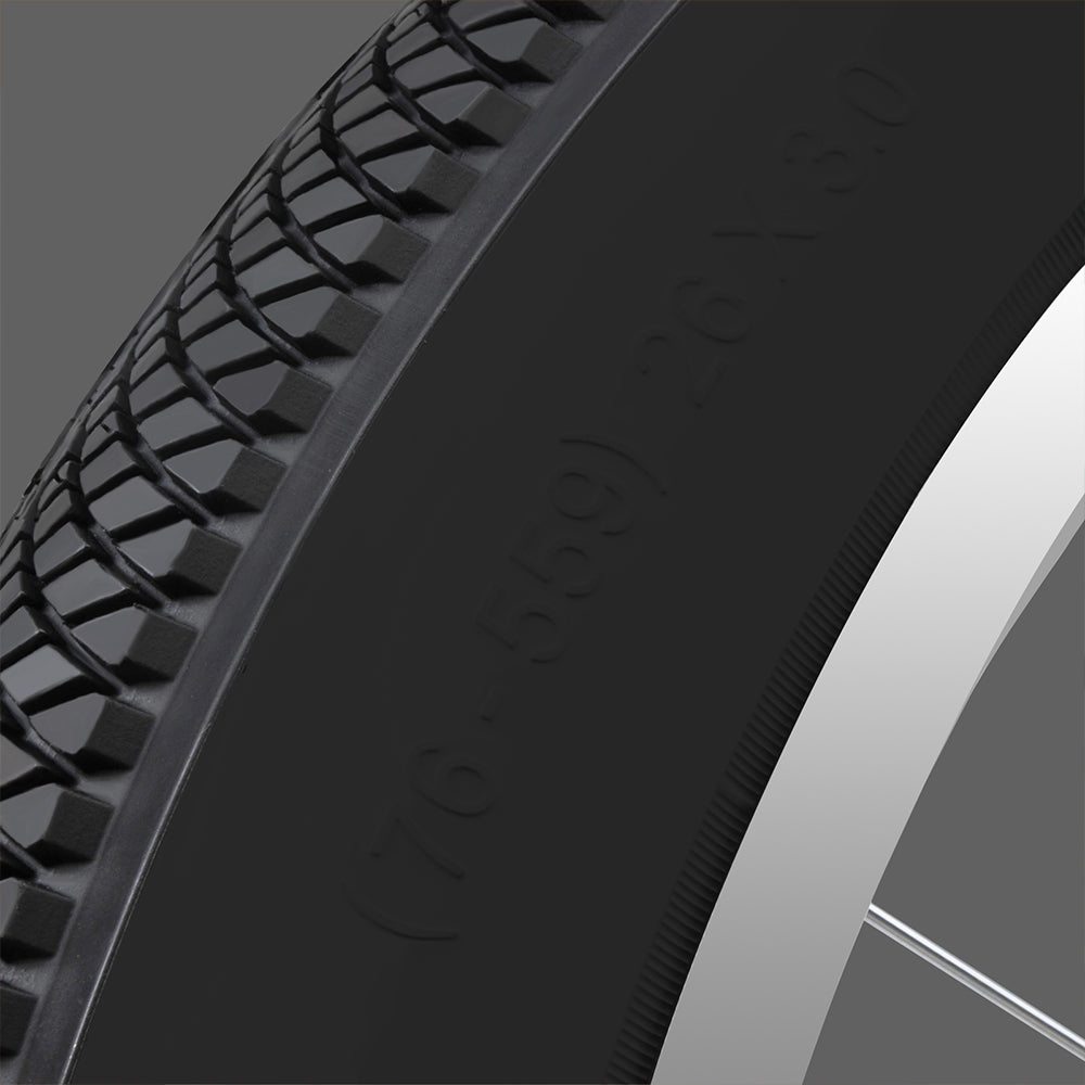 Tracer 26x3 inches black wall tire