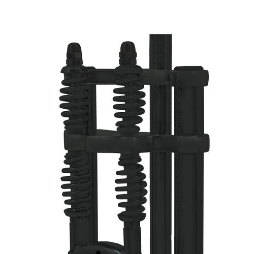 Tracer 1" Threadless Dual Springer Bike Fork Disc Brake for 26-29in 3.0 4.0 Tire Tracer Bikes