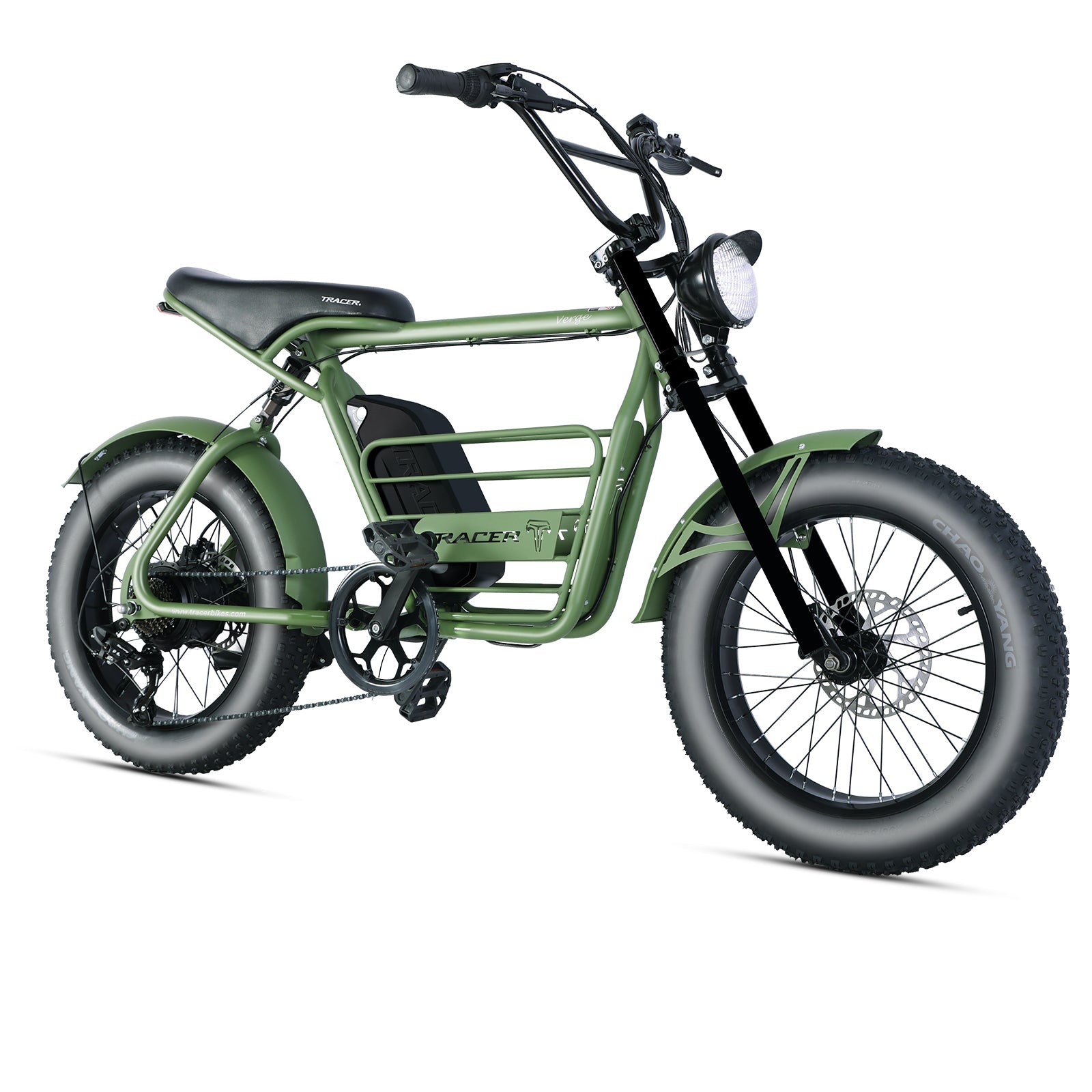 Tracer Verge 20"X4.0 Wheel 800W Fat Electric Motorbike Tracer Bikes