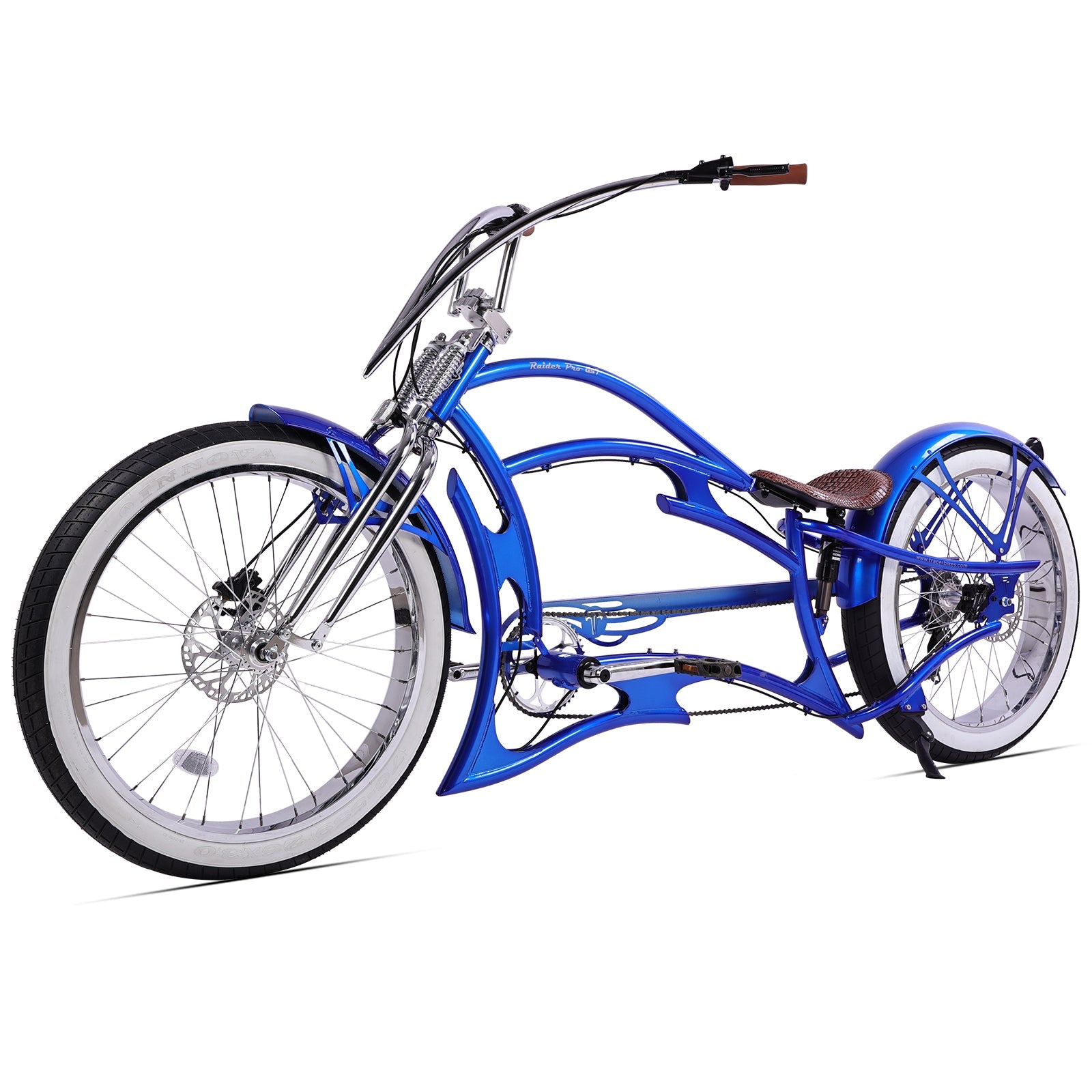 Raider Pro DS7 Stretch Chopper Cruiser Bike Tracer Bikes