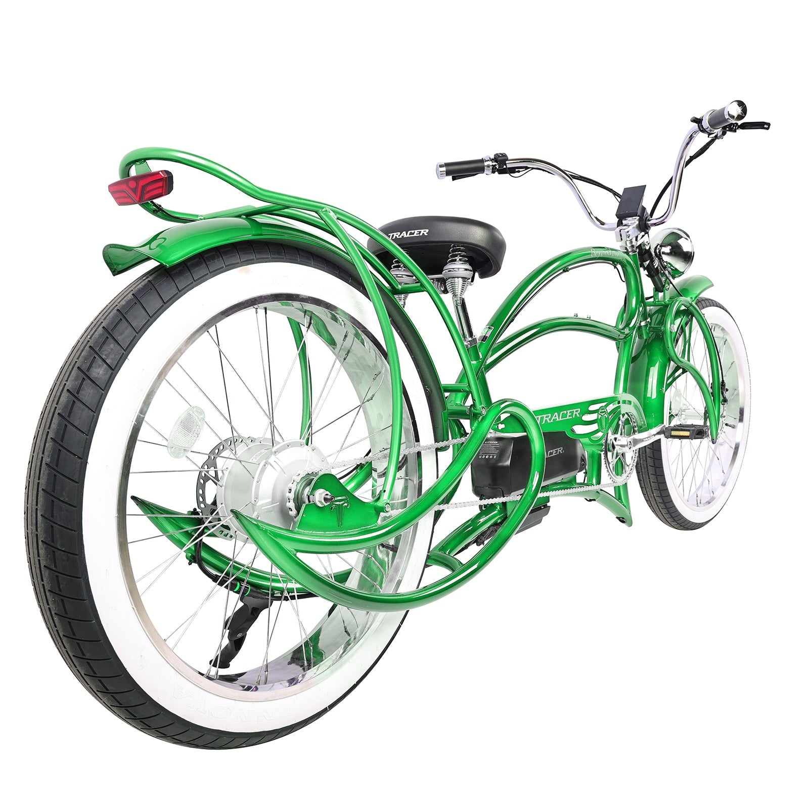 Tracer Beyond Pro 800W 26'' Classic Stretch Chopper EBike Tracer Bikes