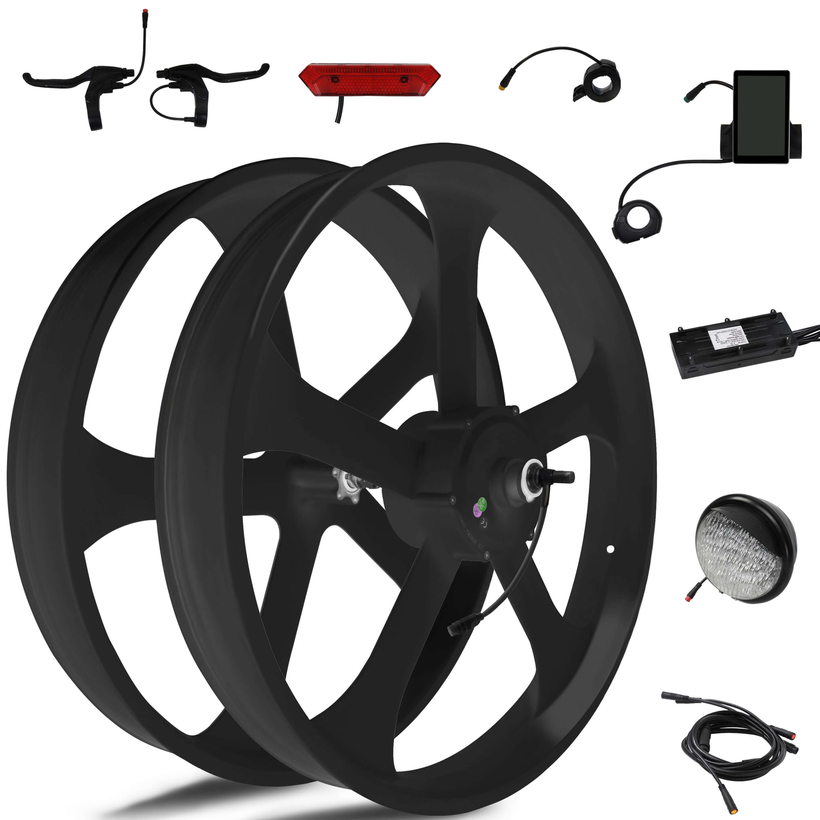 Tracer WH-EDS-A4248800, E-Bike Wheel Set with 800W 48V Motor for Disc Brake
