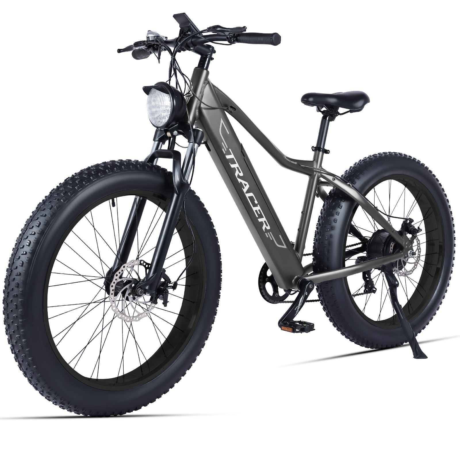 Tracer Tacoma 26"800W Electric Fat Tire Bike w/ Dual Suspensions Tracer Bikes