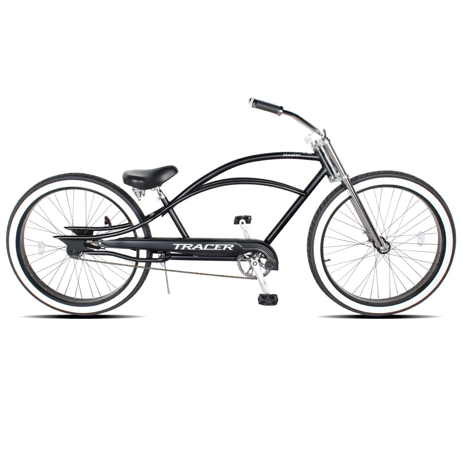 Tracer Master 29" Chopper Stretch beach Cruiser Fat Tire Bike Single-Speed