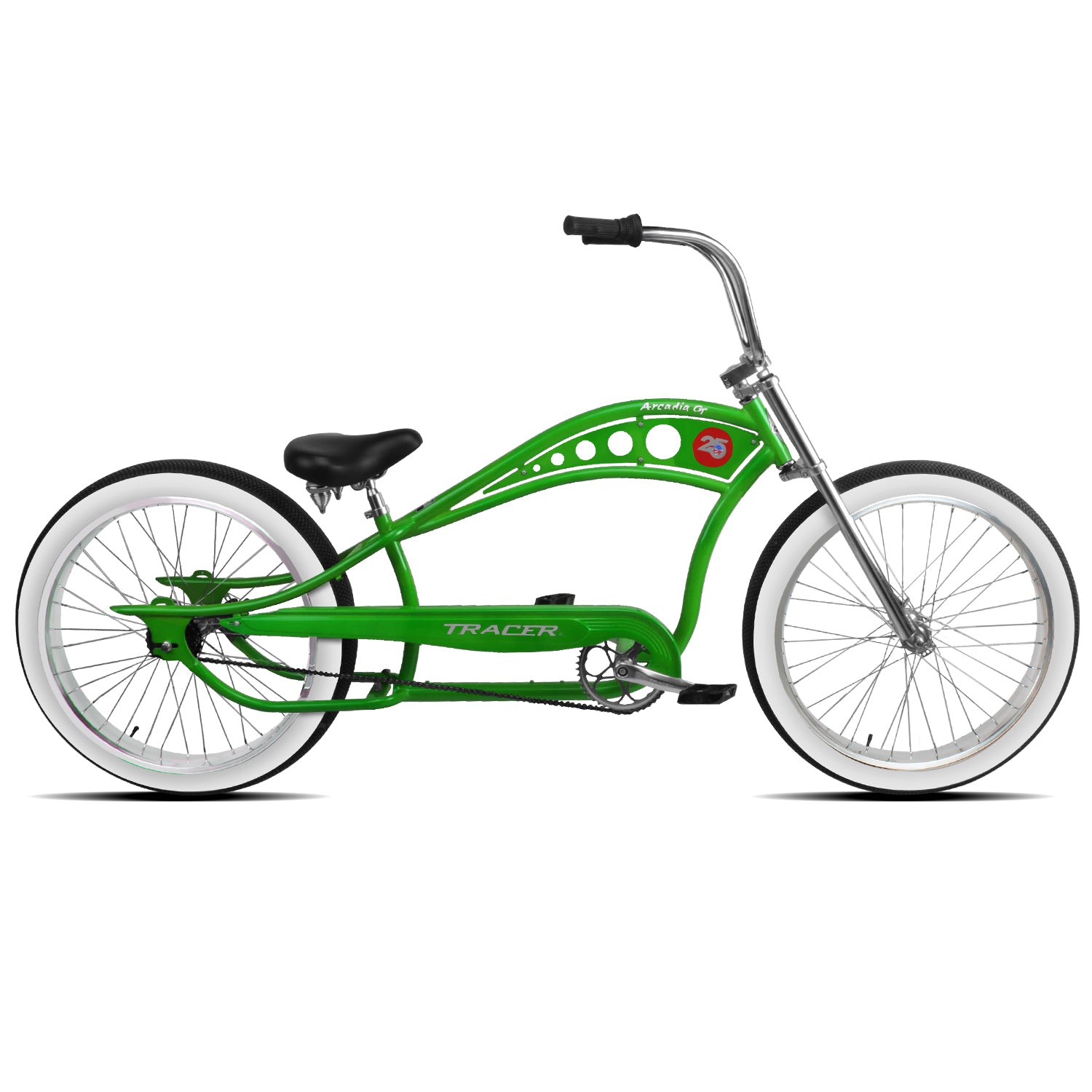 Bicicleta de crucero Tracer Arcadia GT Chopper de 1 velocidad