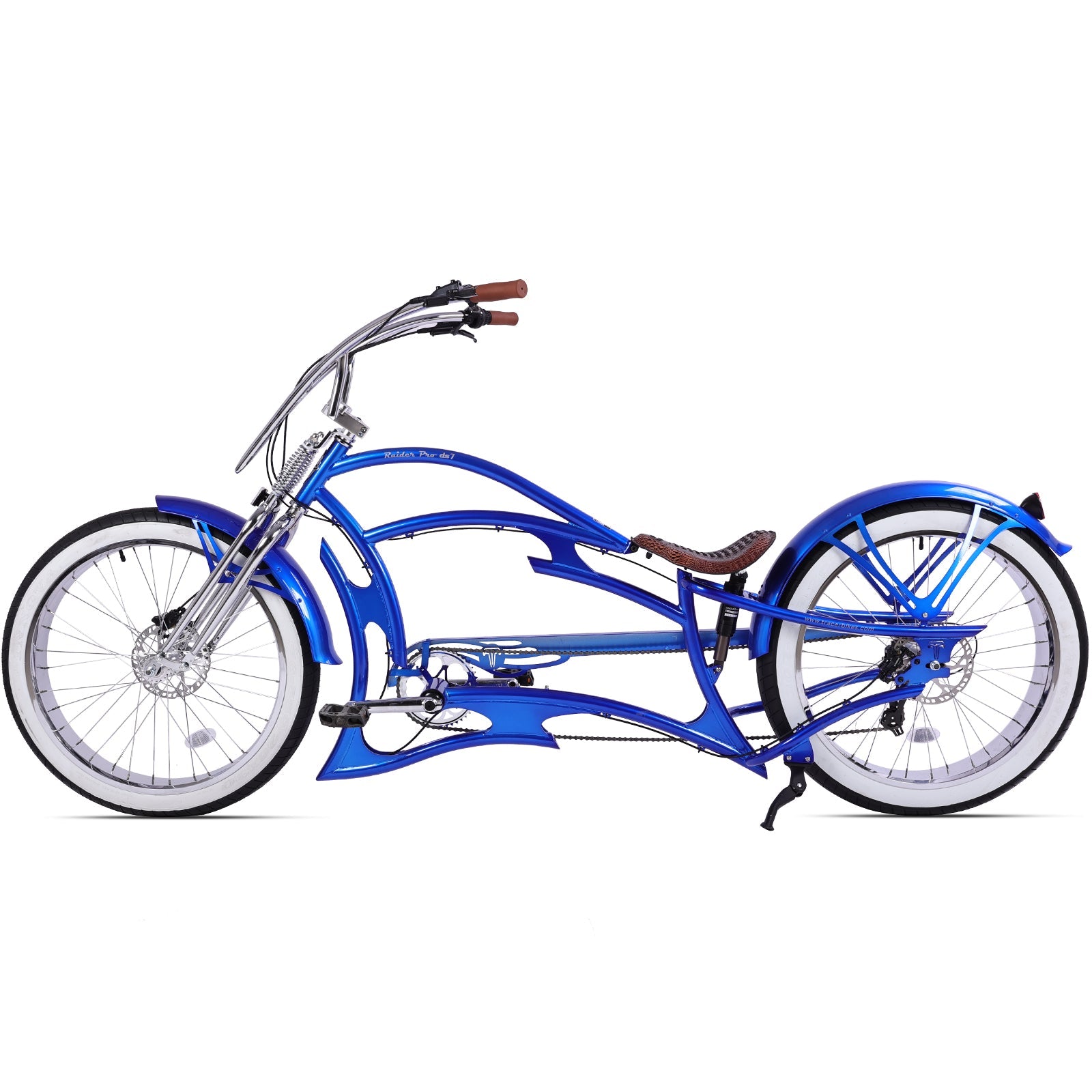 Raider Pro DS7 Stretch Chopper Cruiser Bike Tracer Bikes