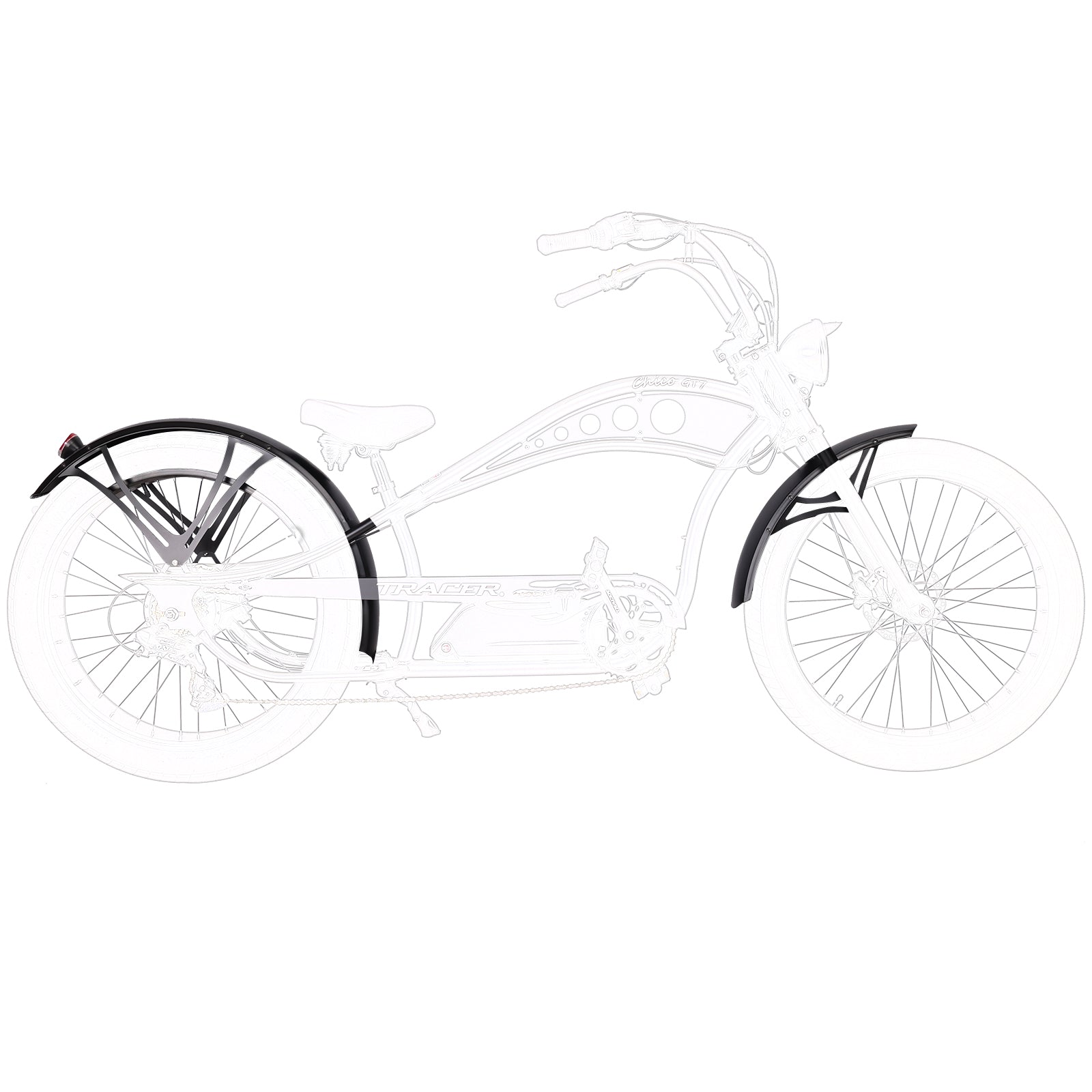 Chico GT7 750W Stretch Cruiser Ebike