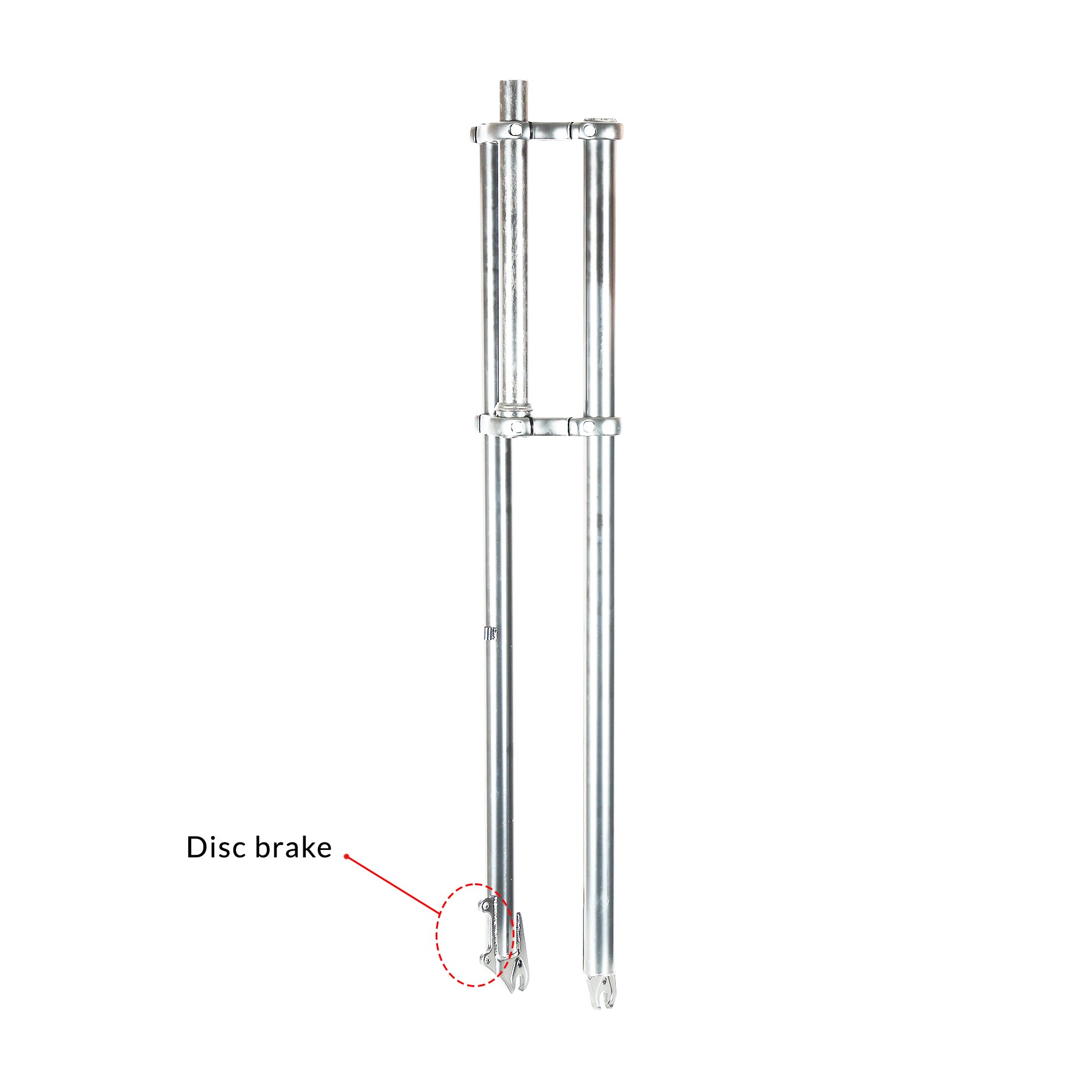 Tracer FK-TP80300102D Triple Tree Fork 1"( 25.4mm) Steerer Diameter for Disc Brake