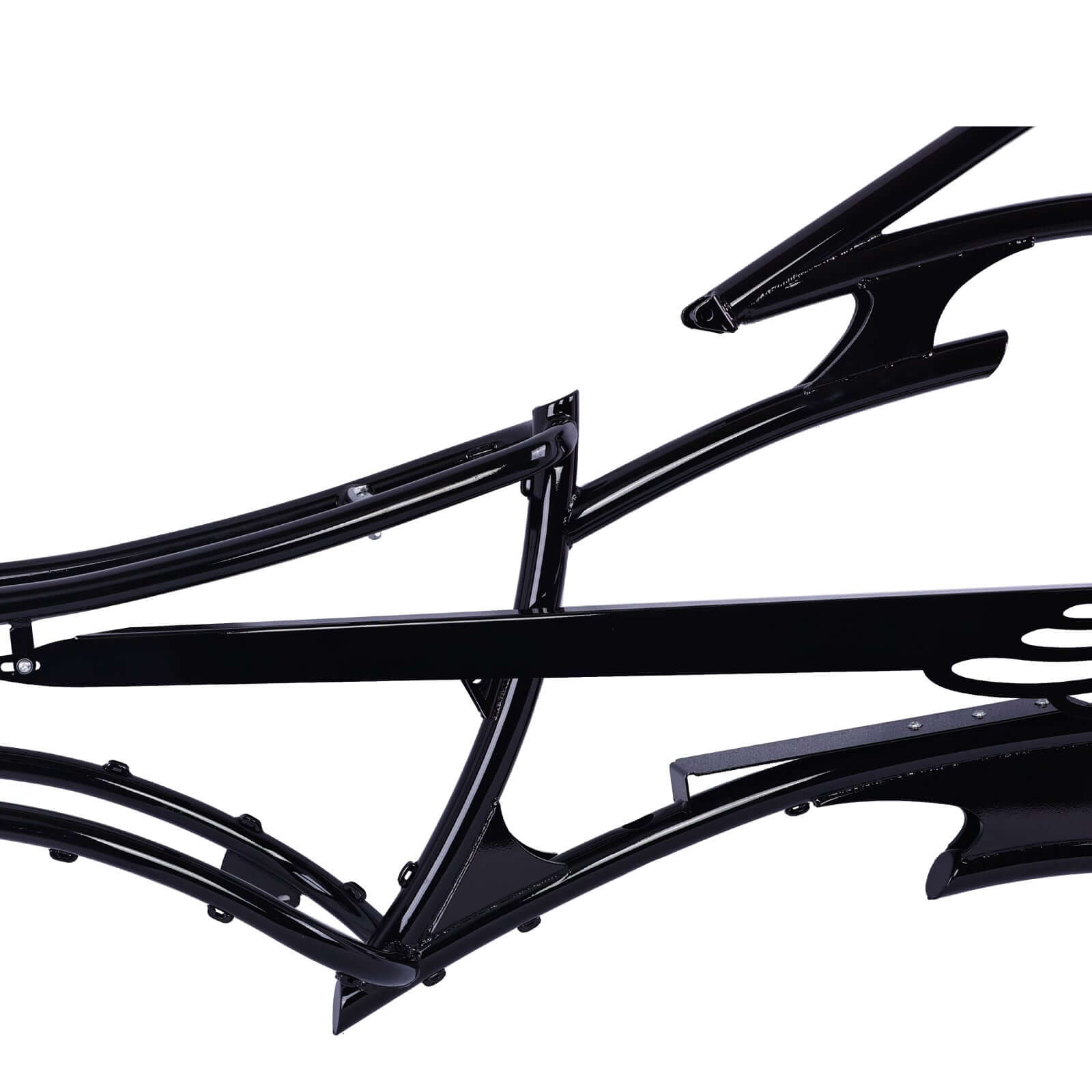 Tracer FM-RAPTOR Ebike Frame 26inch stretch chopper for single speed/7 speed