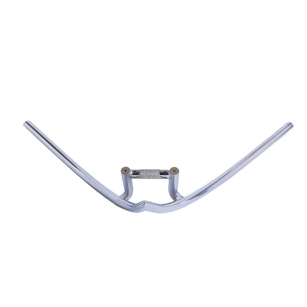 Tracer V-Type Steel Handlebar HB-TB-VS800220 featuring durable design, size 750x650x22.2x1.4T with 95mm horizontal pipe length.