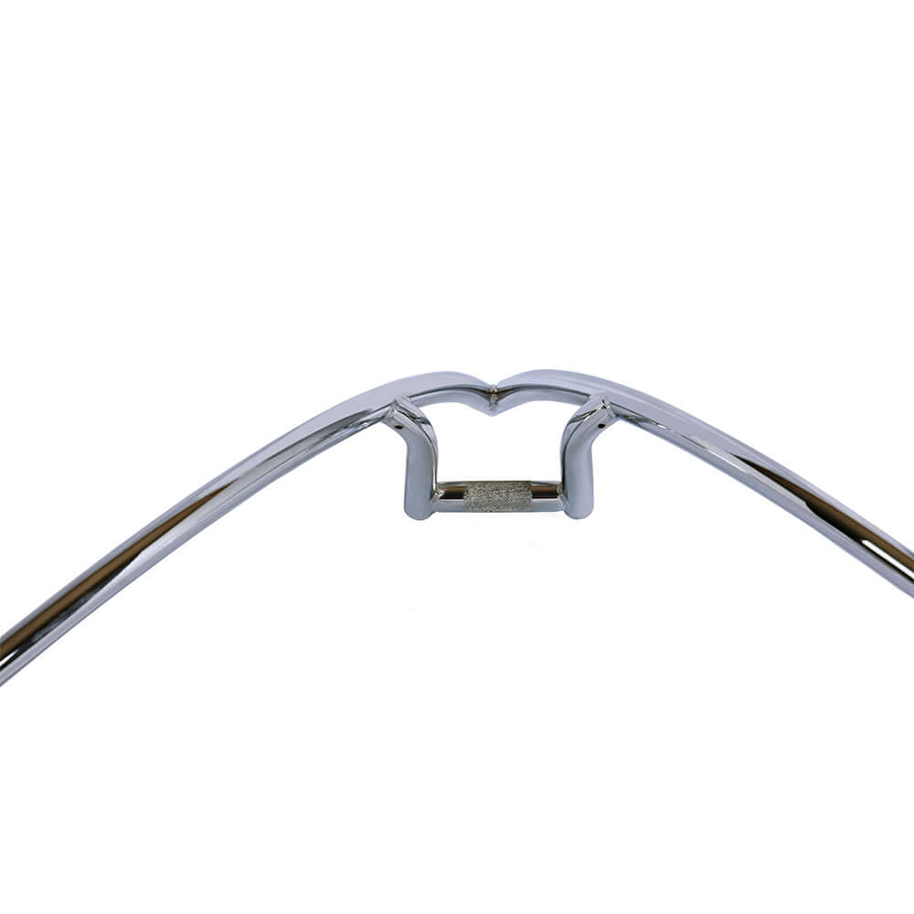 Tracer HB-TB-VS800220 V-Type Steel Handlebar with 95mm horizontal pipe, 750*650*22.2*1.4T dimensions, durable and sleek design.