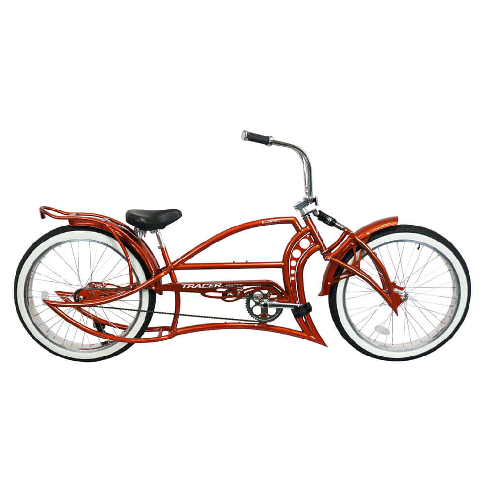Lowrider Bicycle Frame Custom Stretch Cruiser Bicycles Lowrider - Main Image