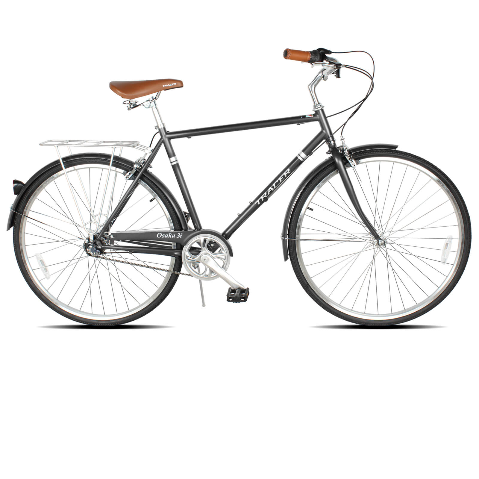 Tracer Osaka 700C Internal 3 Speed Hybrid City Bikes for MEN Tracer Bikes