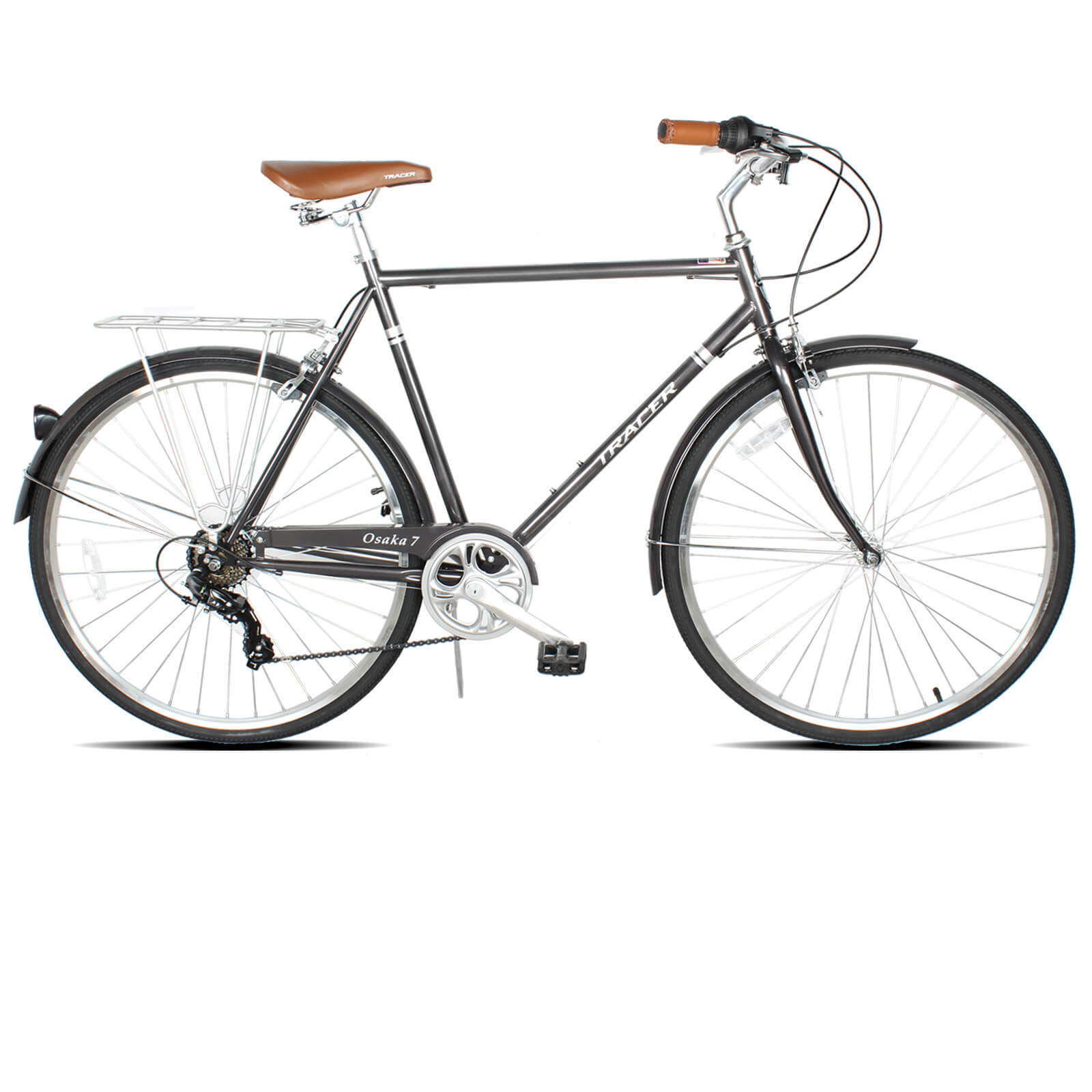 Tracer Osaka 700C 7 Speed Hybrid City Bikes for MEN Tracer Bikes