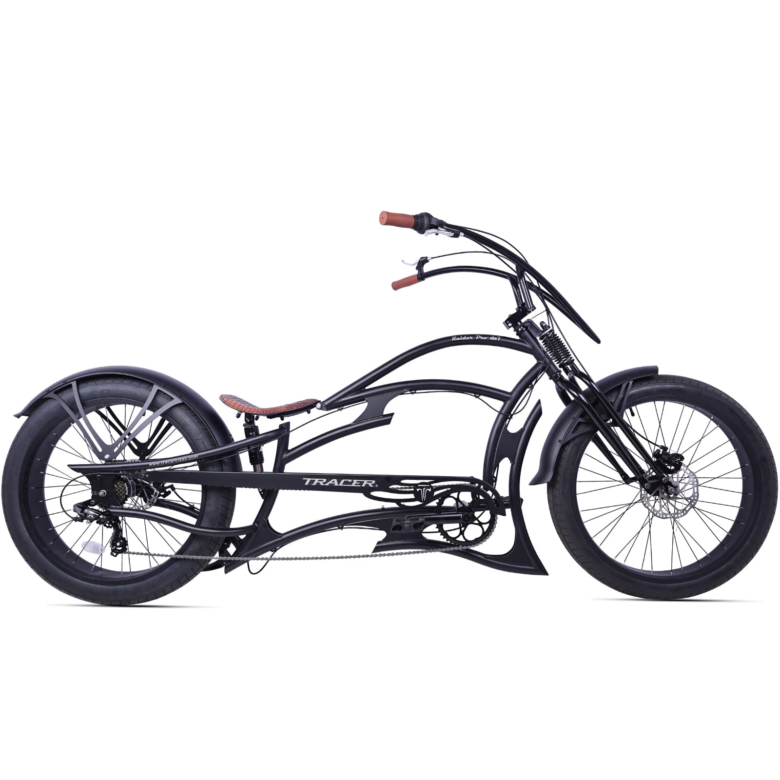 Raider Pro DS7 Stretch Chopper Cruiser Bike Tracer Bikes