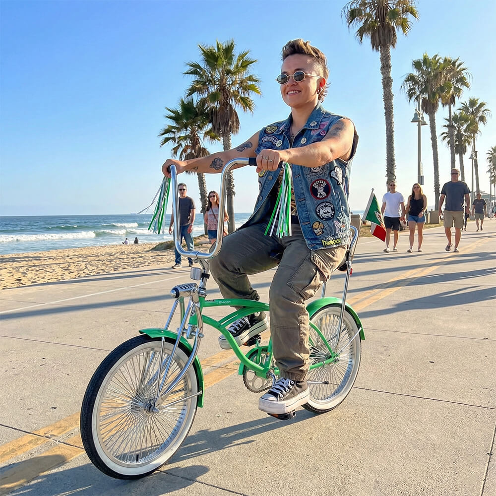 Tracer Tamron Classic Beach Cruiser Bike Single Speed 140H Rims Tracer Bikes