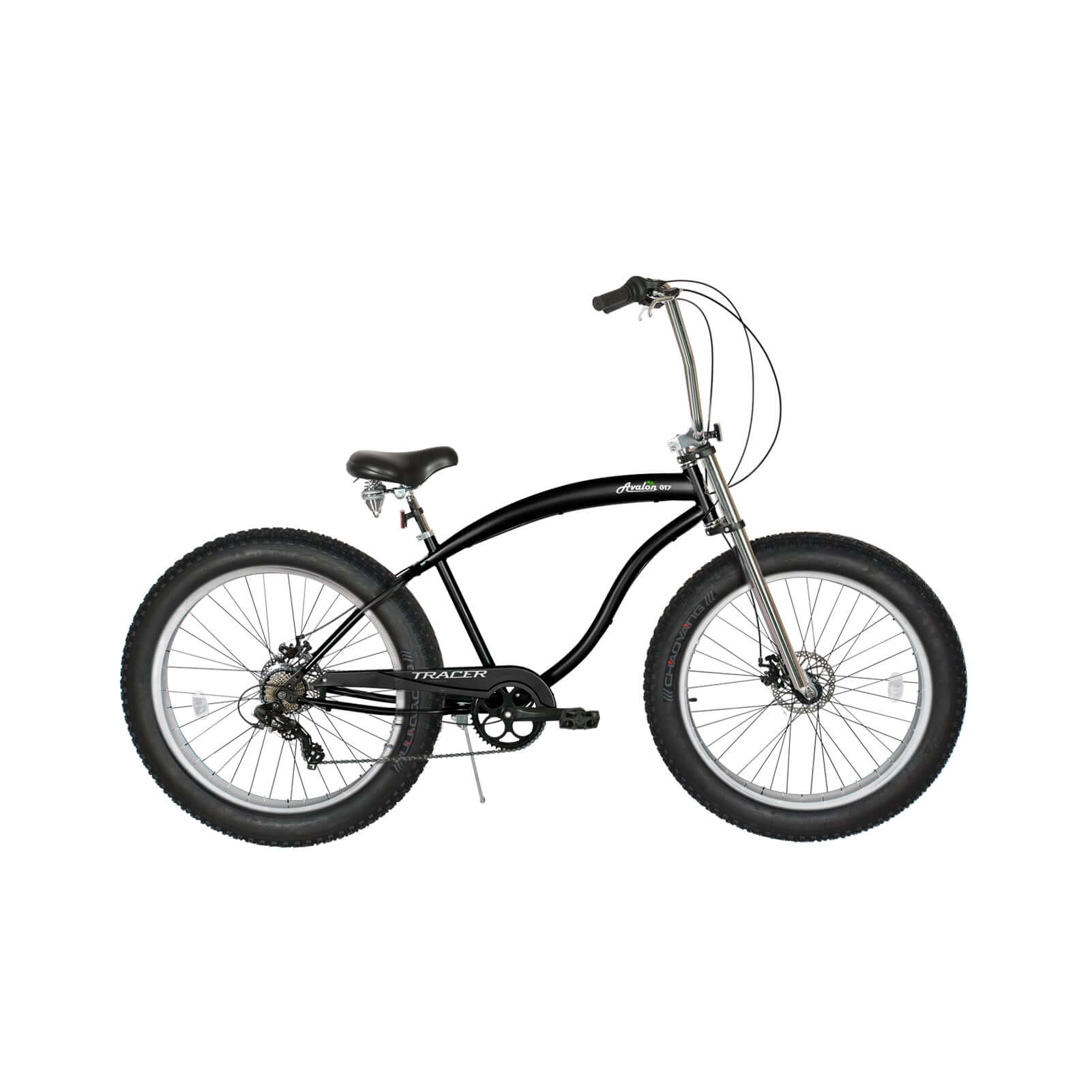 Tracer Avalon GT 26'' Fat Tire Stretch Beach Cruiser Bike 1-Speed/7-Speed