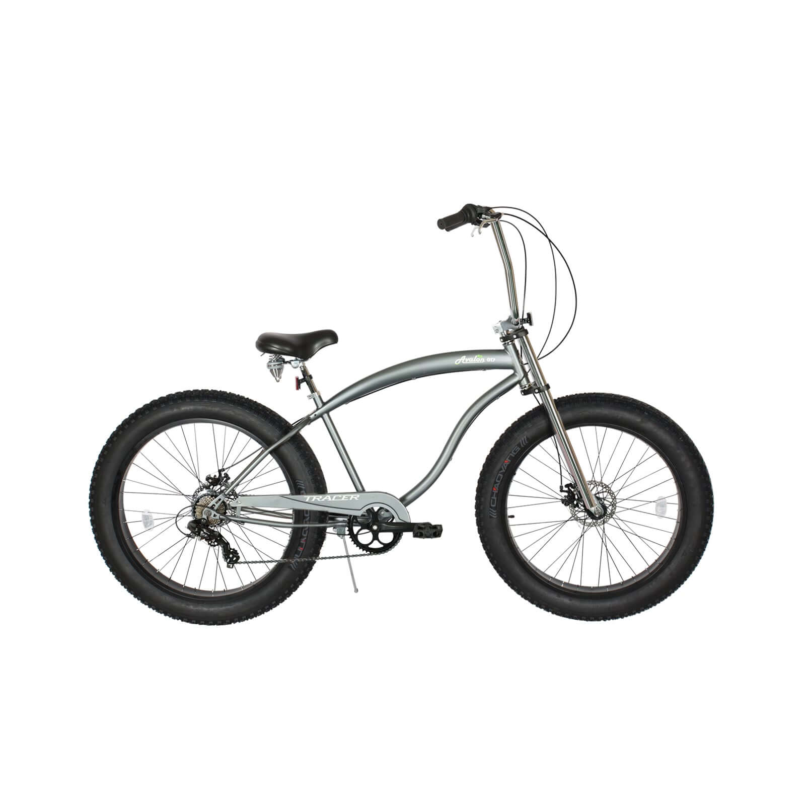 Tracer Avalon GT 26'' Fat Tire Stretch Beach Cruiser Bike 1-Speed/7-Speed