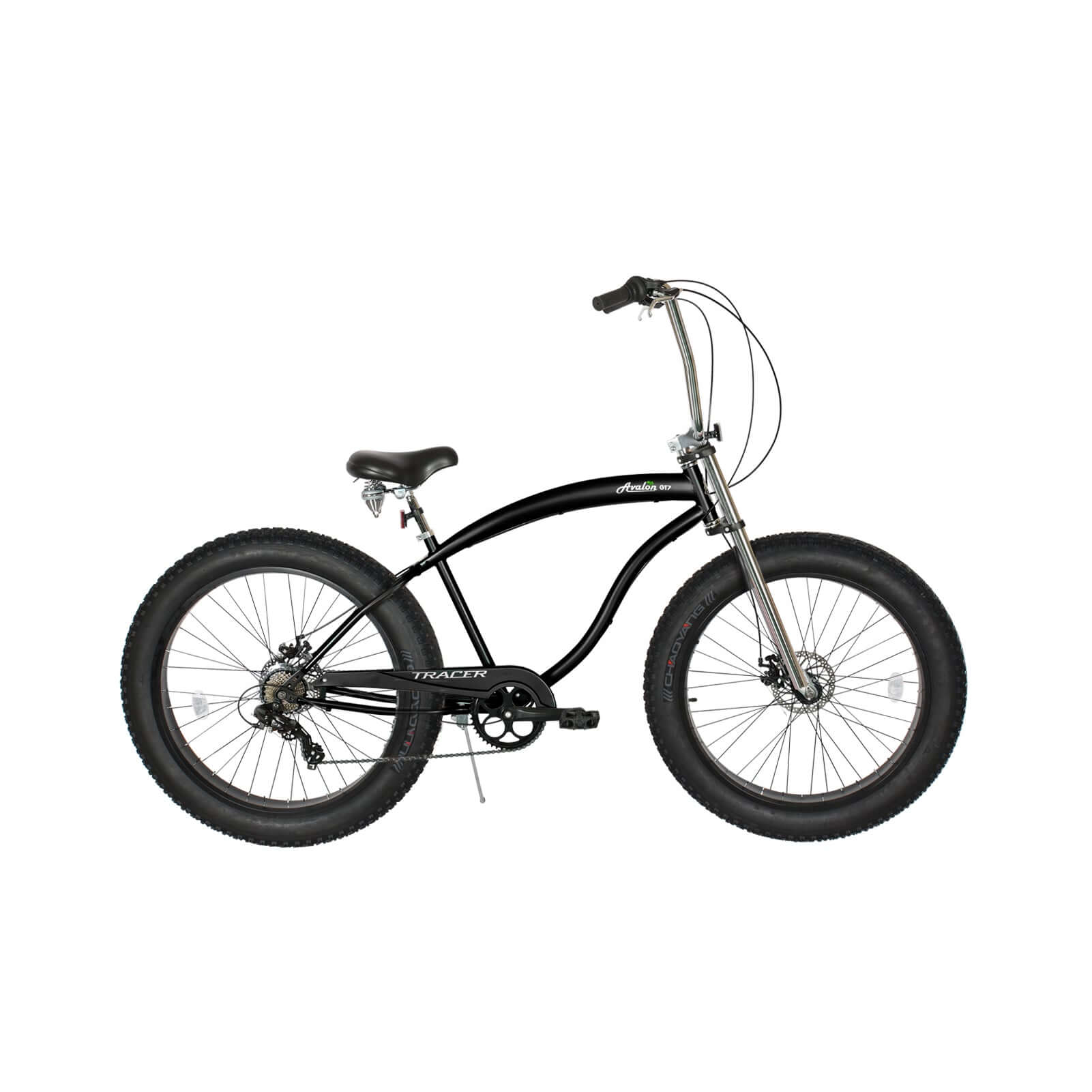 Tracer Avalon GT 26'' Fat Tire Stretch Beach Cruiser Bike 1-Speed/7-Speed