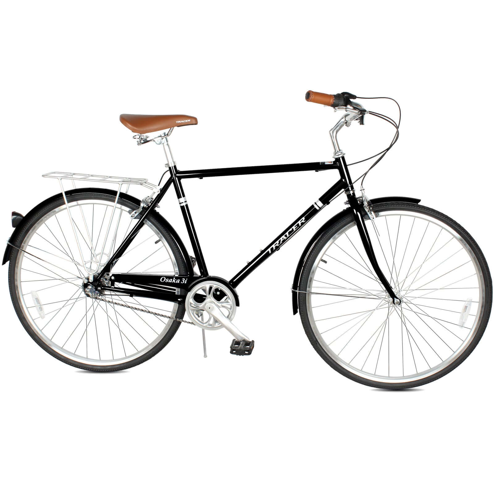 Tracer Osaka 700C Internal 3 Speed Hybrid City Bikes for MEN