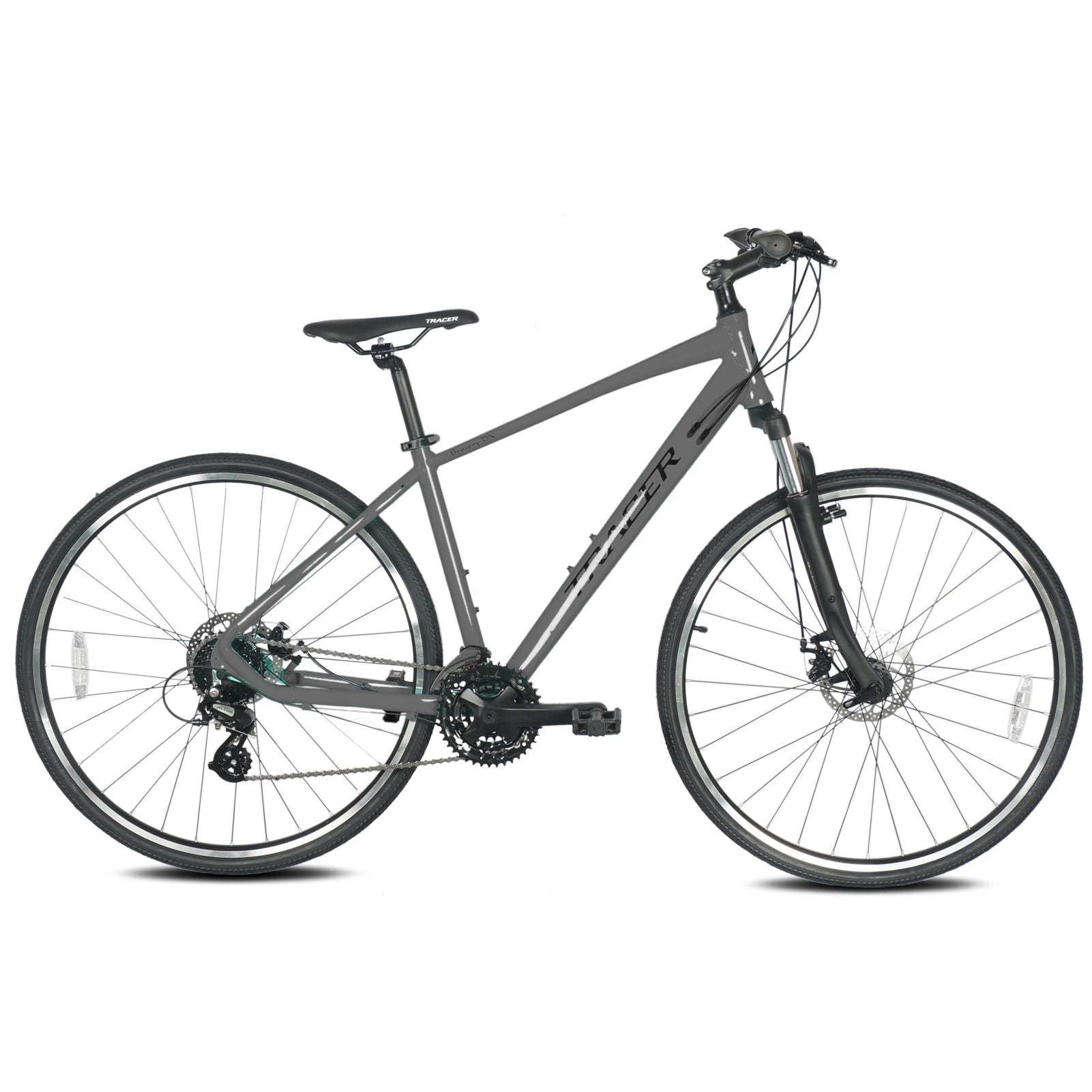 Tracer Bravery DX 24-Speed Hybrid Bikes