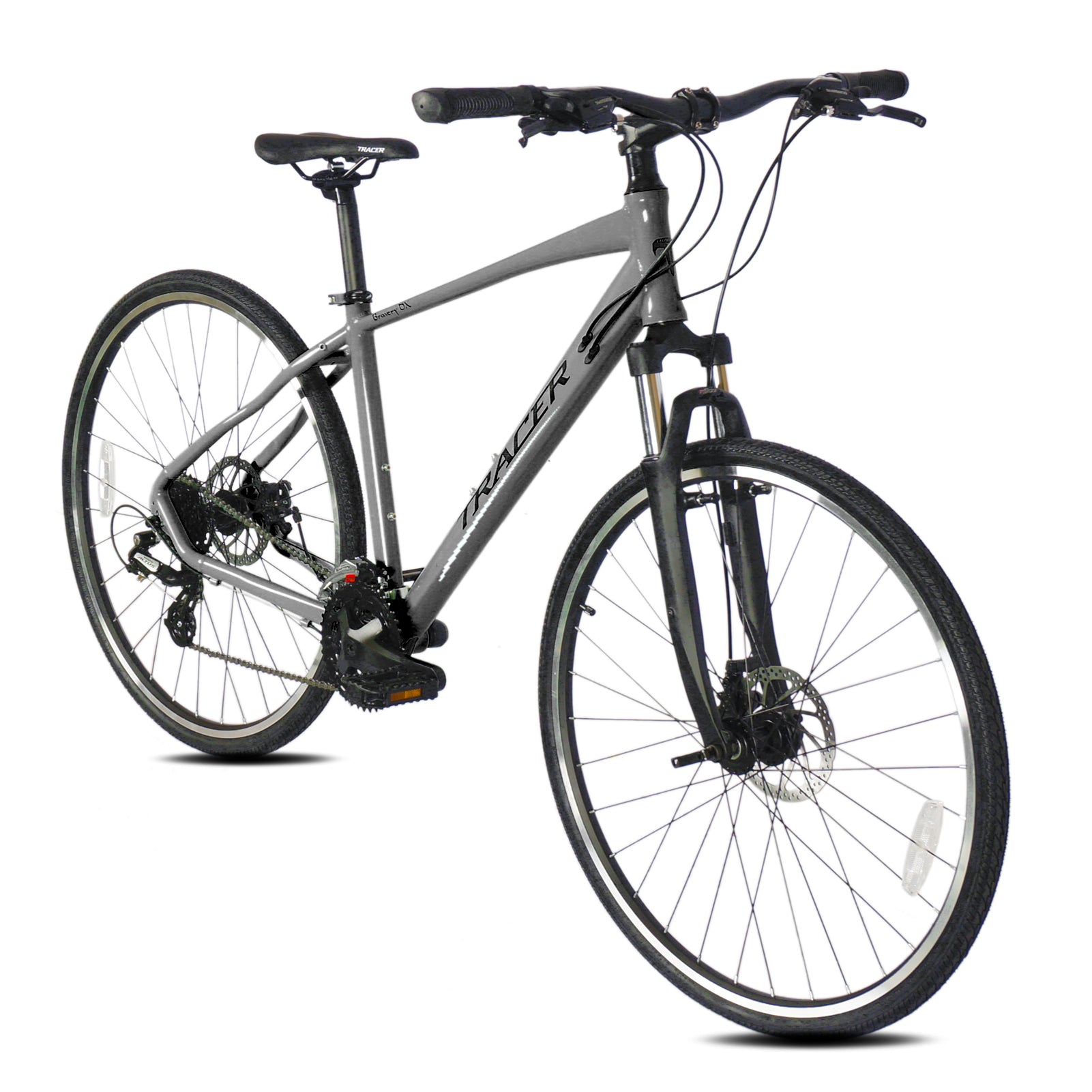 Tracer Bravery DX 24-Speed Hybrid Bikes