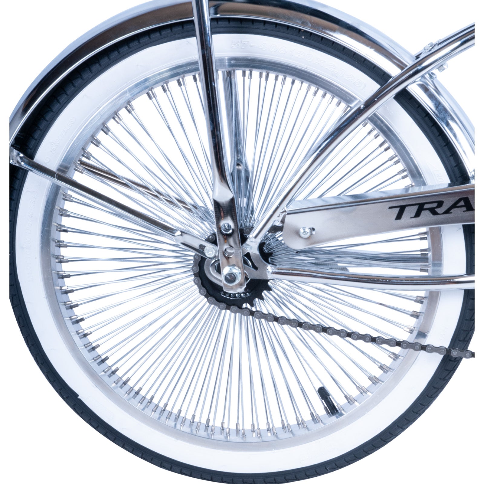 Tracer Tamron Classic Beach Cruiser Bike Single Speed 140H Rims