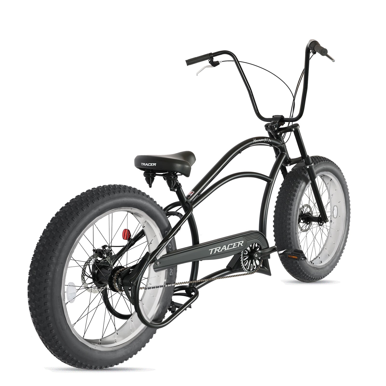 Tracer Harman 3i 26'' Vintage Internal 3-Speed Chopper Stretch Fat Tire Bike