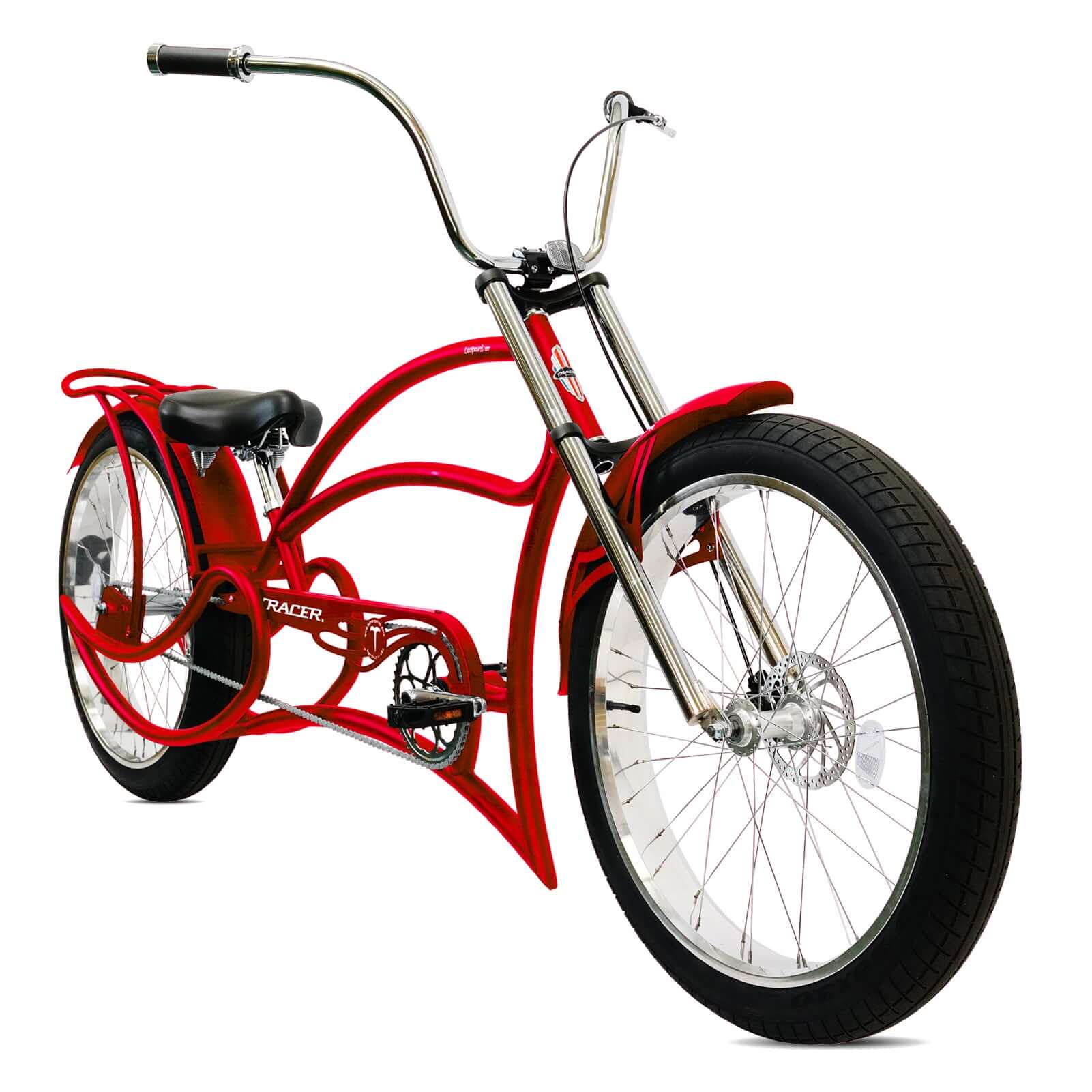 Tracer Leopard GT Chopper Stretch Cruiser Bikes