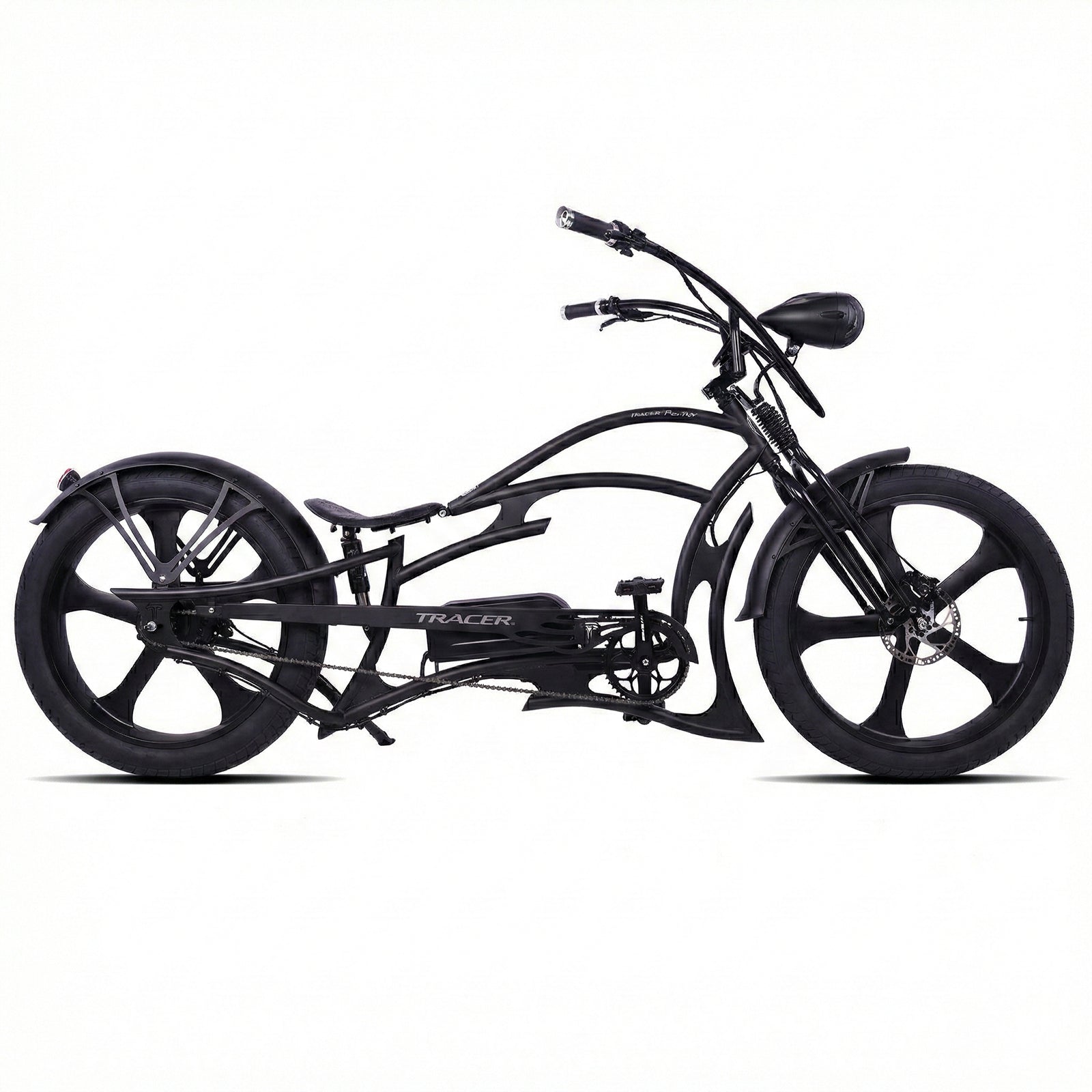 Bicicleta eléctrica Raptor Pro DS 800W Stretch Cruiser