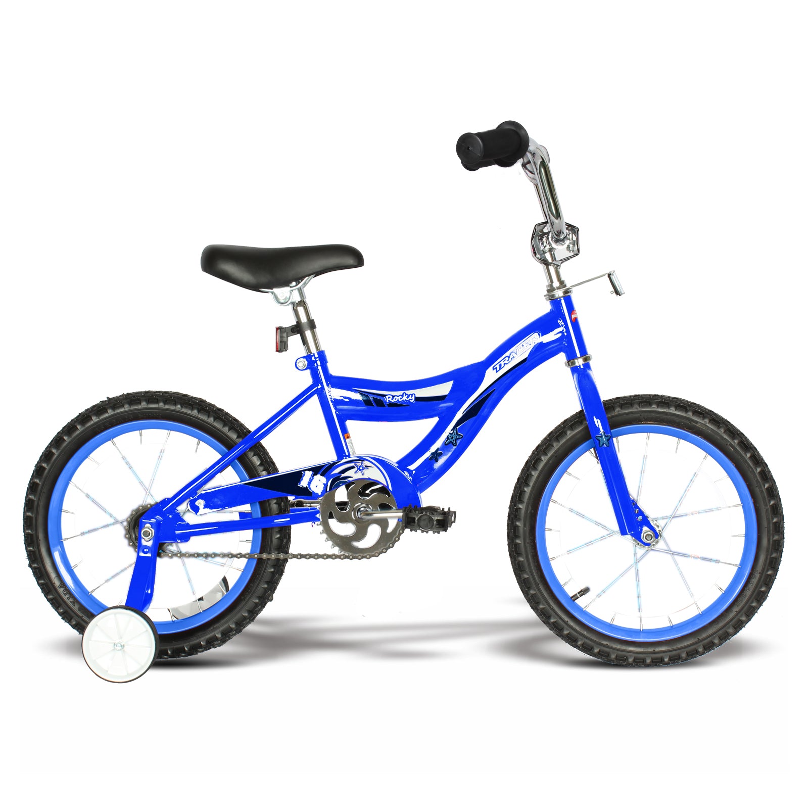 Tracer Rocky 16-inch Kids Bike with Training Wheels.