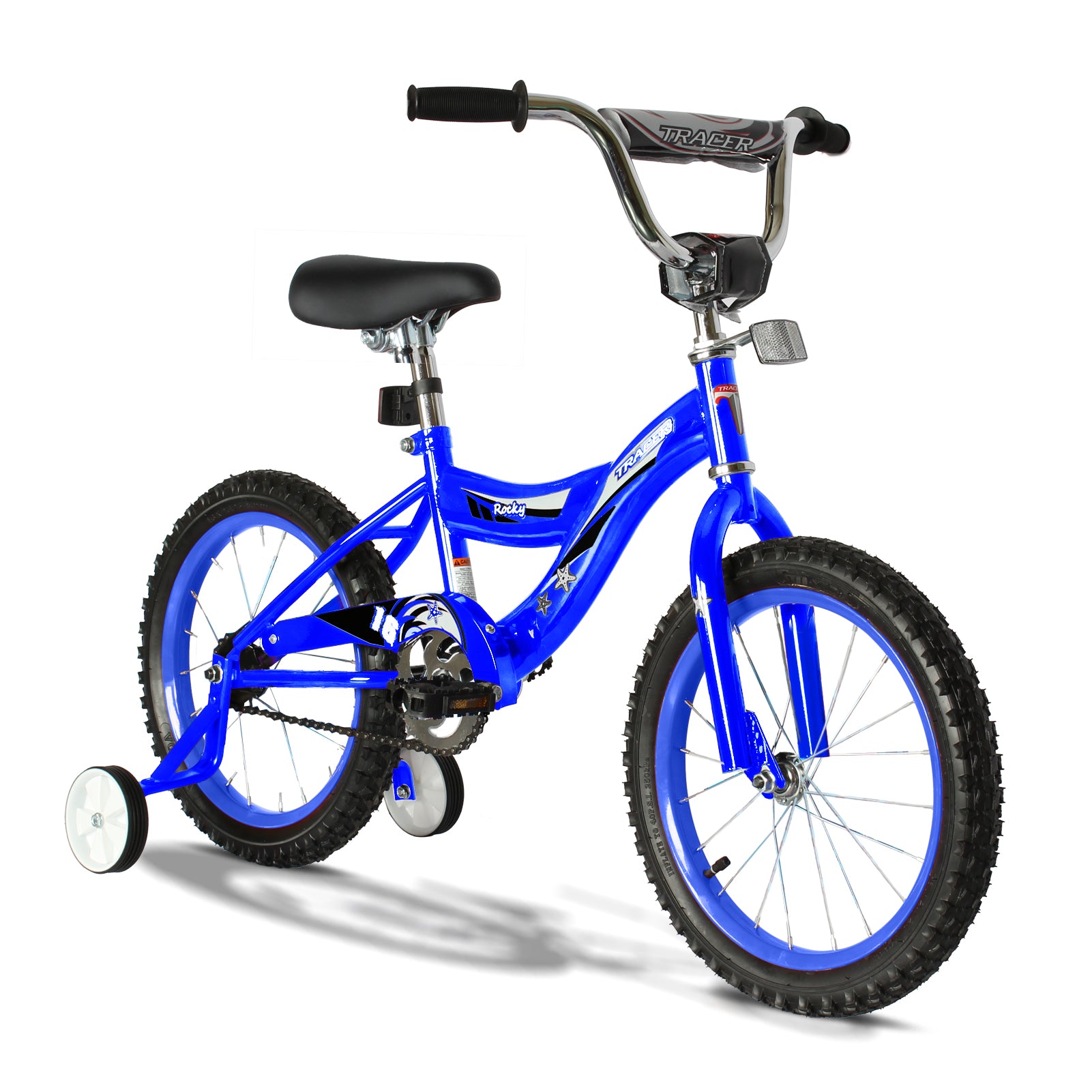 Tracer Rocky 16-inch Kids Bike with Training Wheels.