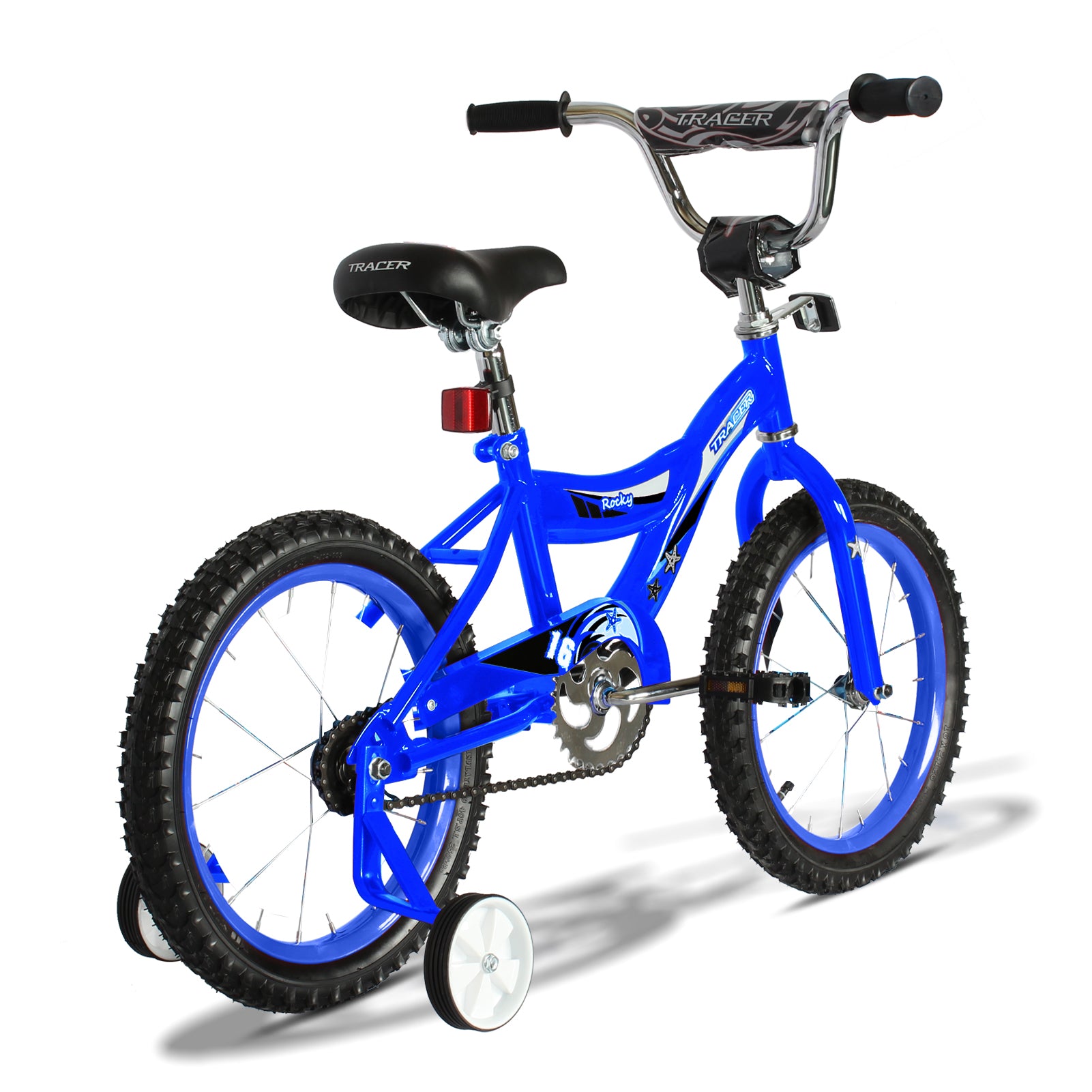 Tracer Rocky 16-inch Kids Bike with Training Wheels.