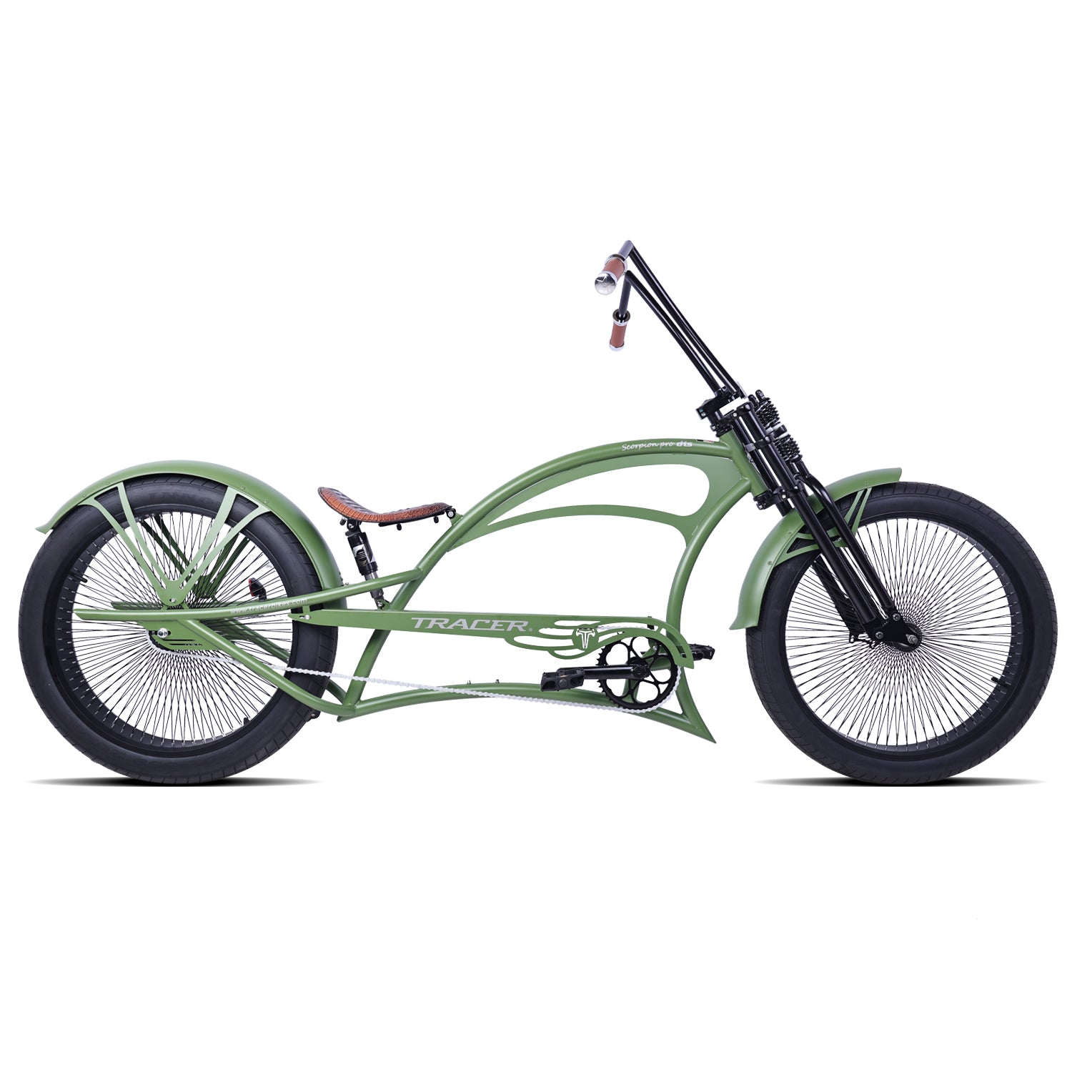 Scorpion Pro DTS Stretch Chopper Cruiser Bike