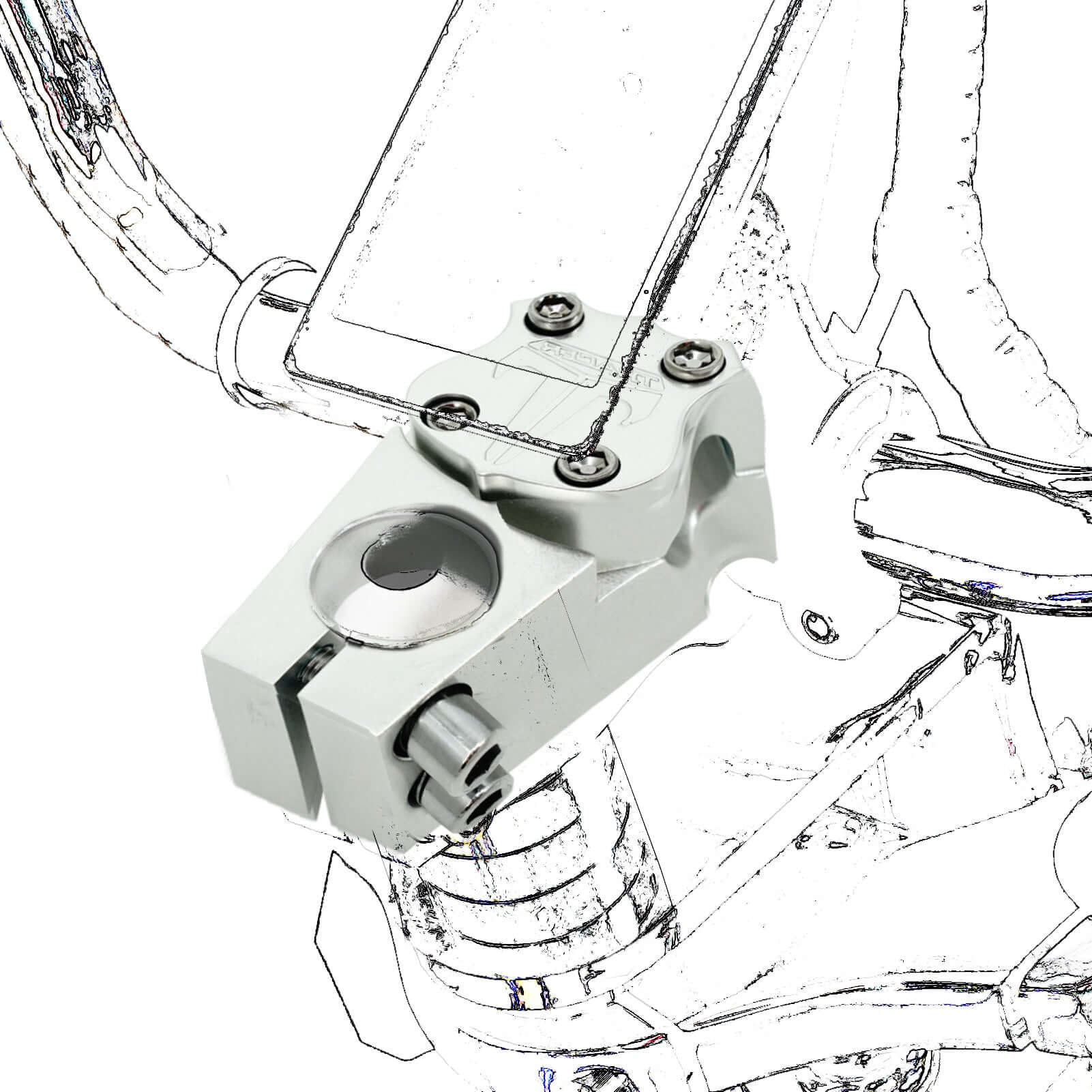 Tracer ST-TR66-8-PL, Alloy Polish Stem
