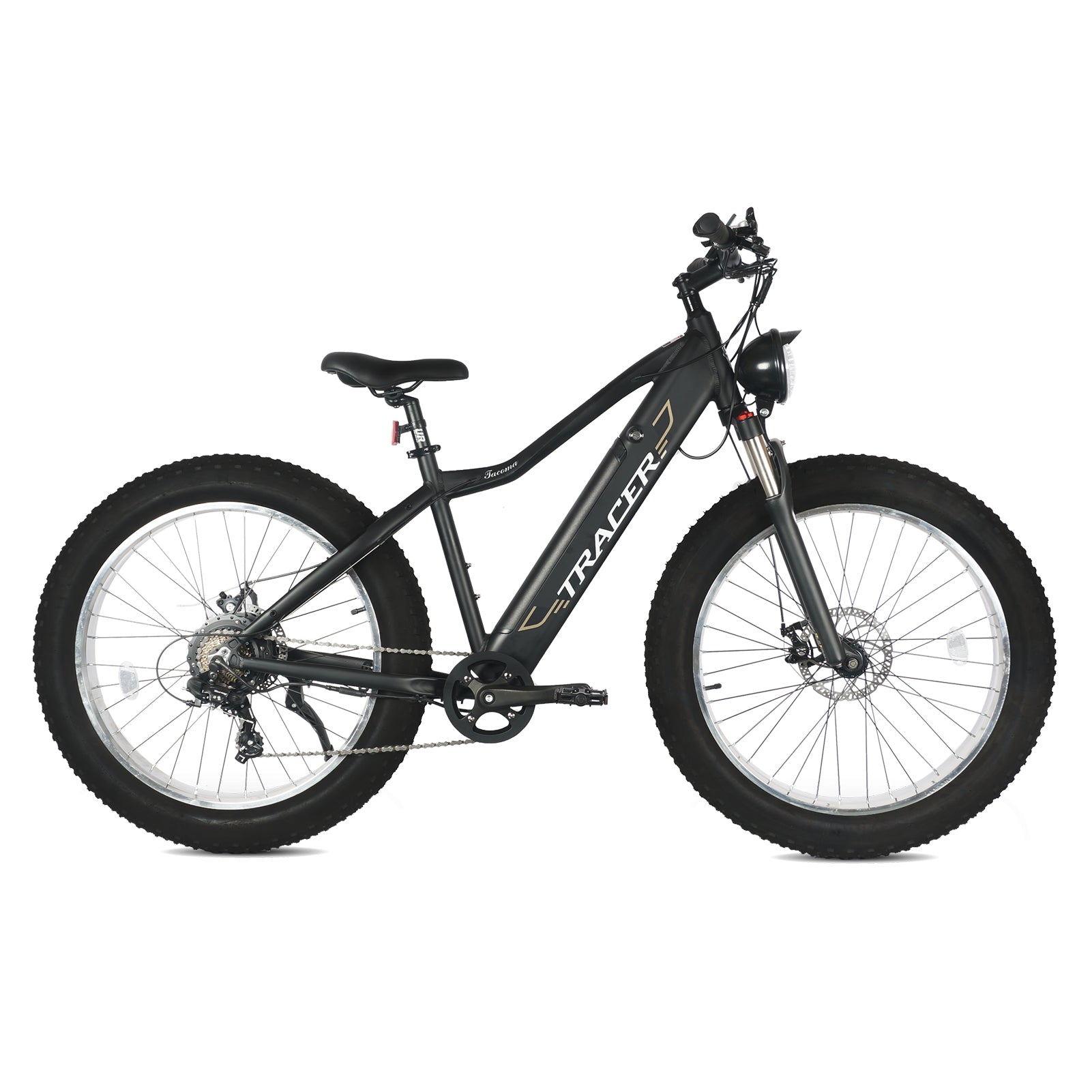 Tracer Tacoma 26" 7 Speed Electric Fat Tire Bike w/ Dual Suspensions.