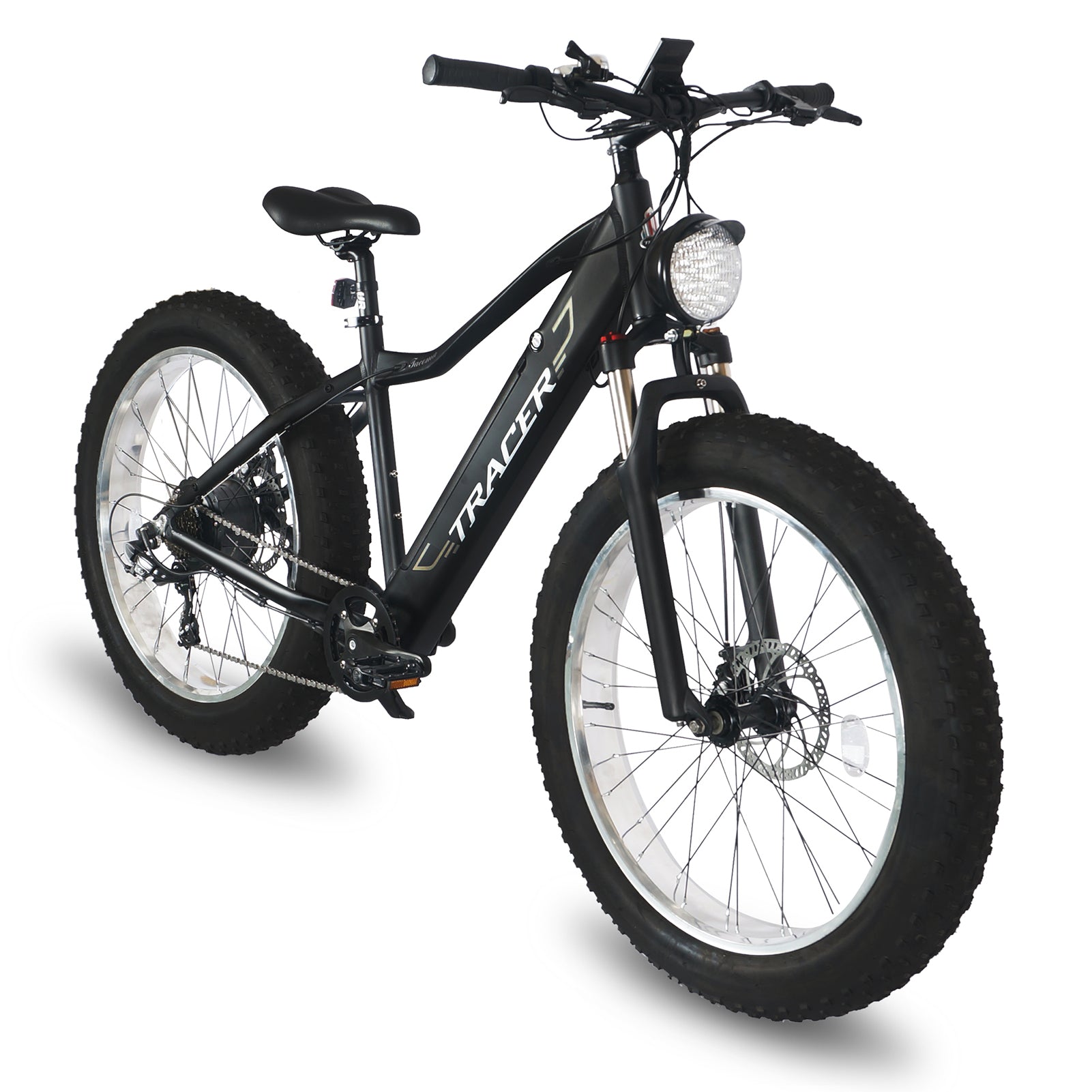 Tracer Tacoma 26" 7 Speed Electric Fat Tire Bike w/ Dual Suspensions.