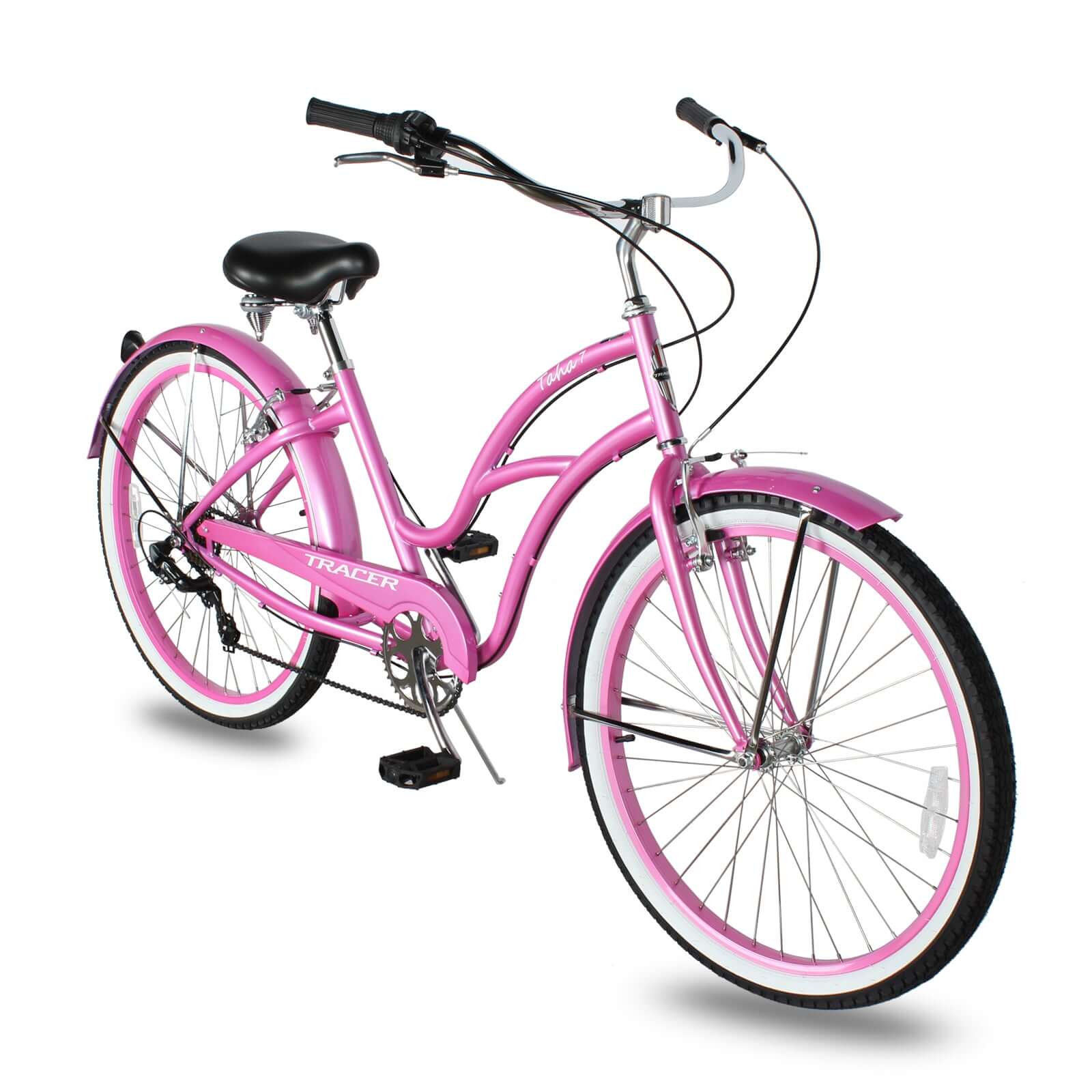 Tracer TAHA 26" Beach Cruiser Bikes 1 & 7 Speed for Women