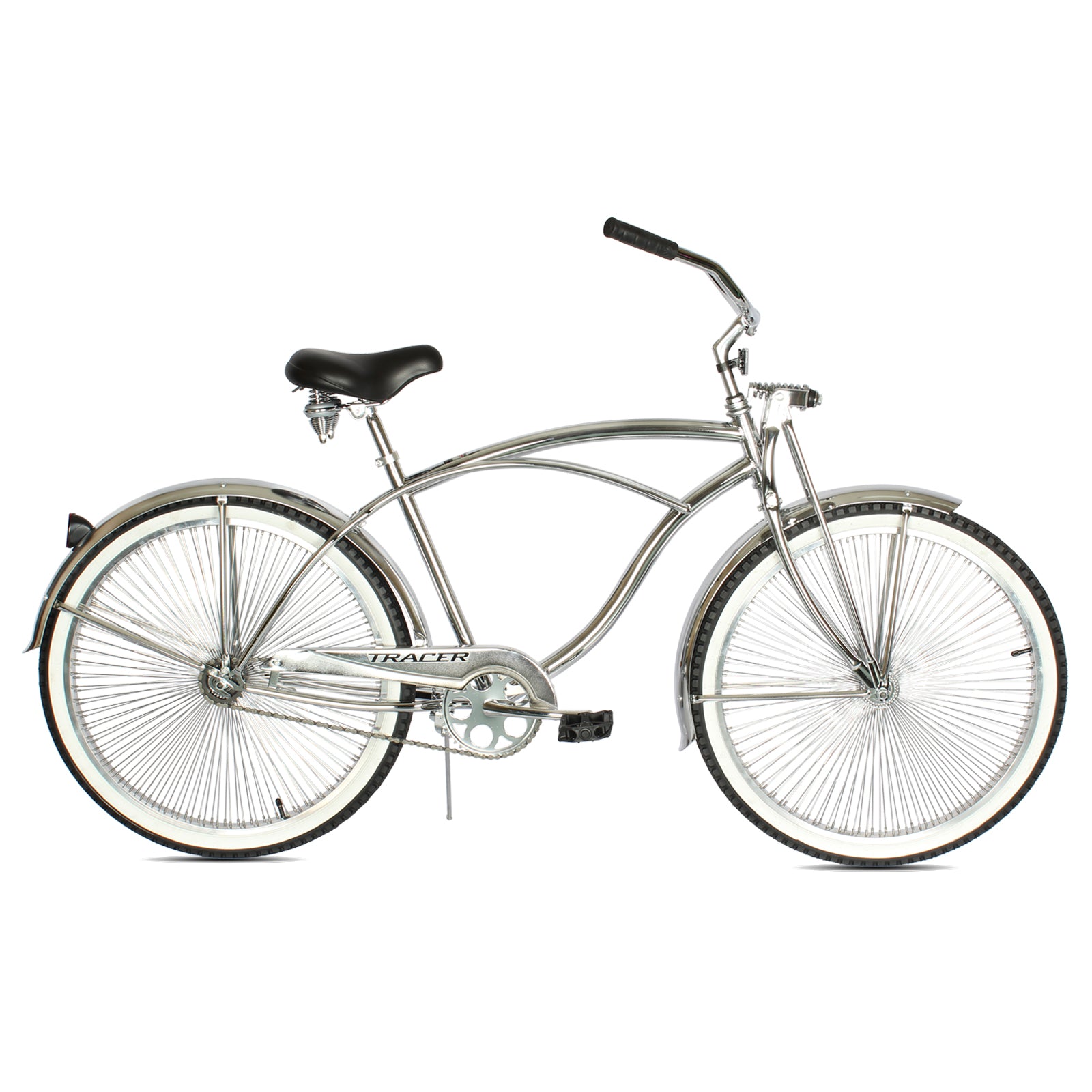 Tracer Cheetah Vintage Low Rider Bike, Side View