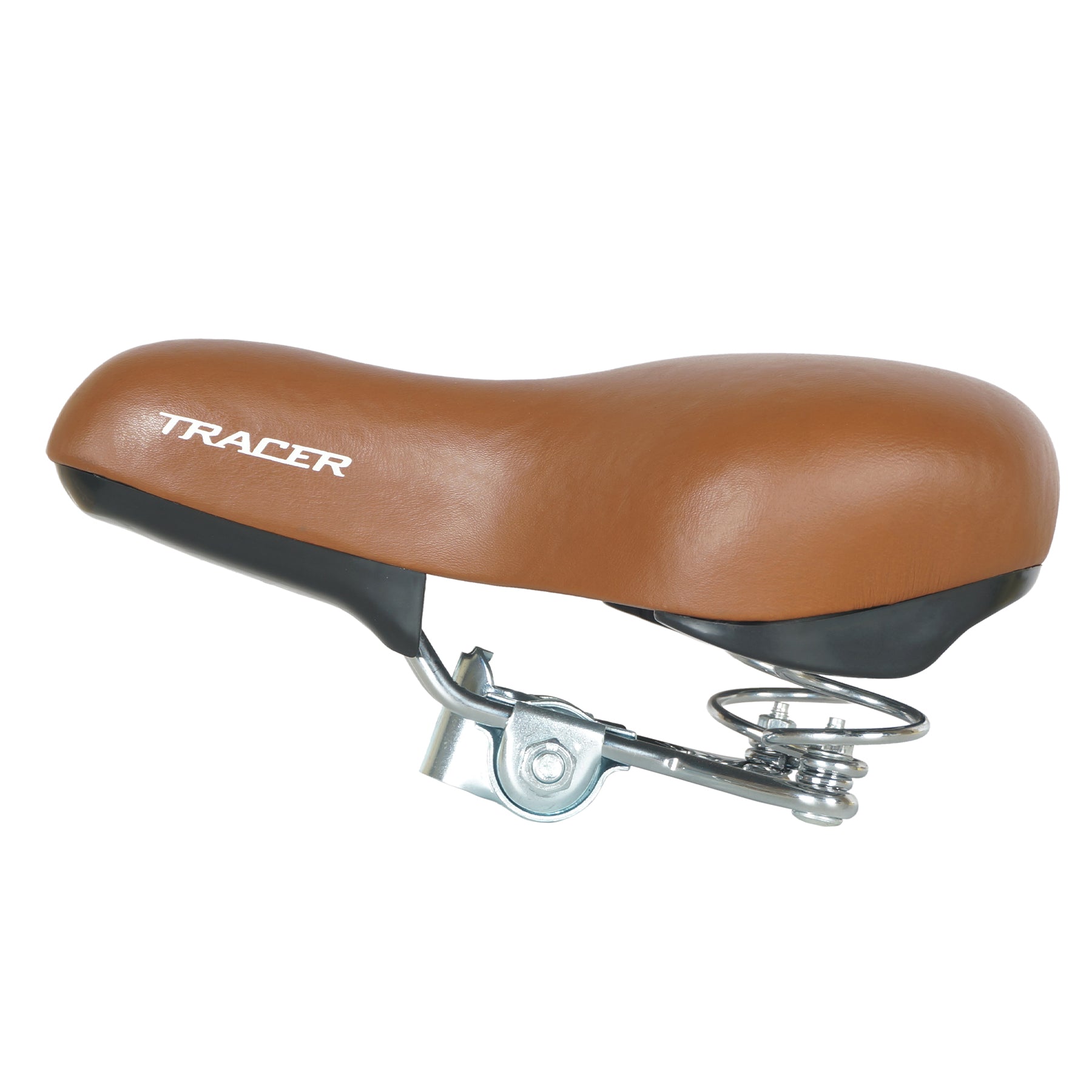 Tracer AF-7024-BRN Retro City Bikes Saddles with Coil Spring