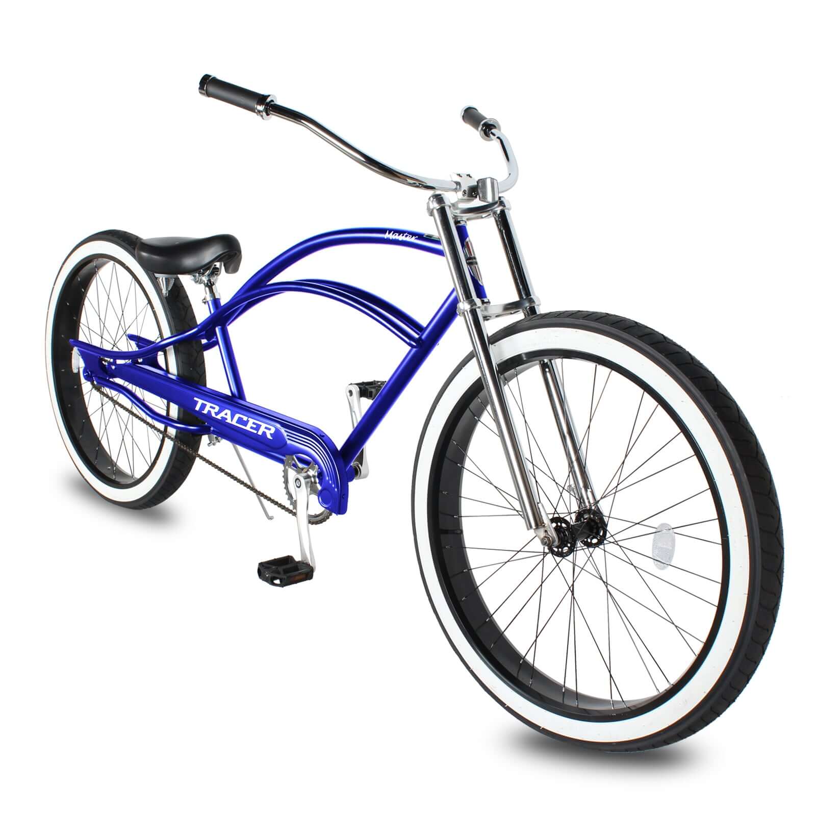 Tracer Master 29" Chopper Stretch beach Cruiser Fat Tire Bike Single-Speed