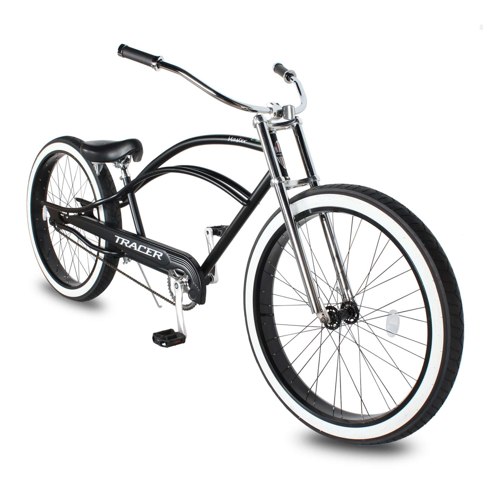 Tracer Master 29" Chopper Stretch beach Cruiser Fat Tire Bike Single-Speed