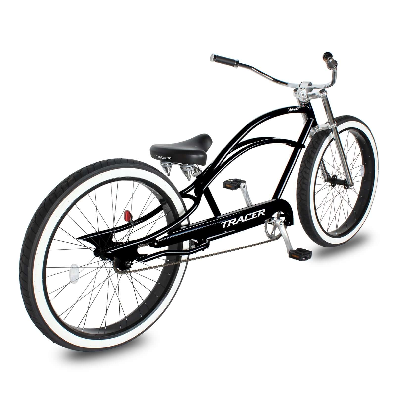 Tracer Master 29" Chopper Stretch beach Cruiser Fat Tire Bike Single-Speed