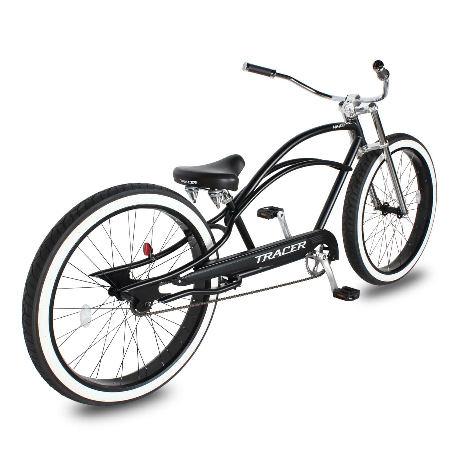 Tracer Master 29" Chopper Stretch beach Cruiser Fat Tire Bike Single-Speed