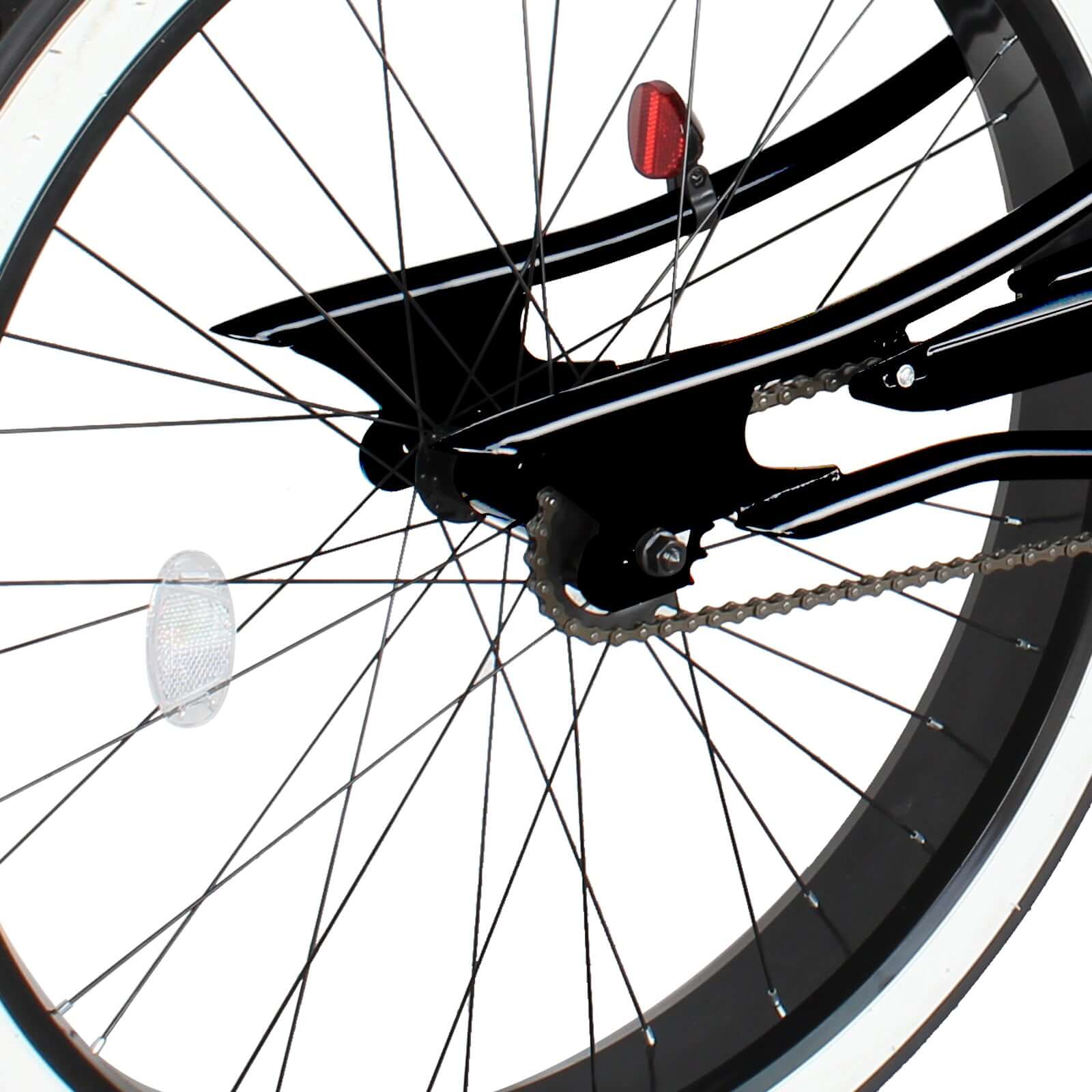 Tracer Master 29" Chopper Stretch beach Cruiser Fat Tire Bike Single-Speed