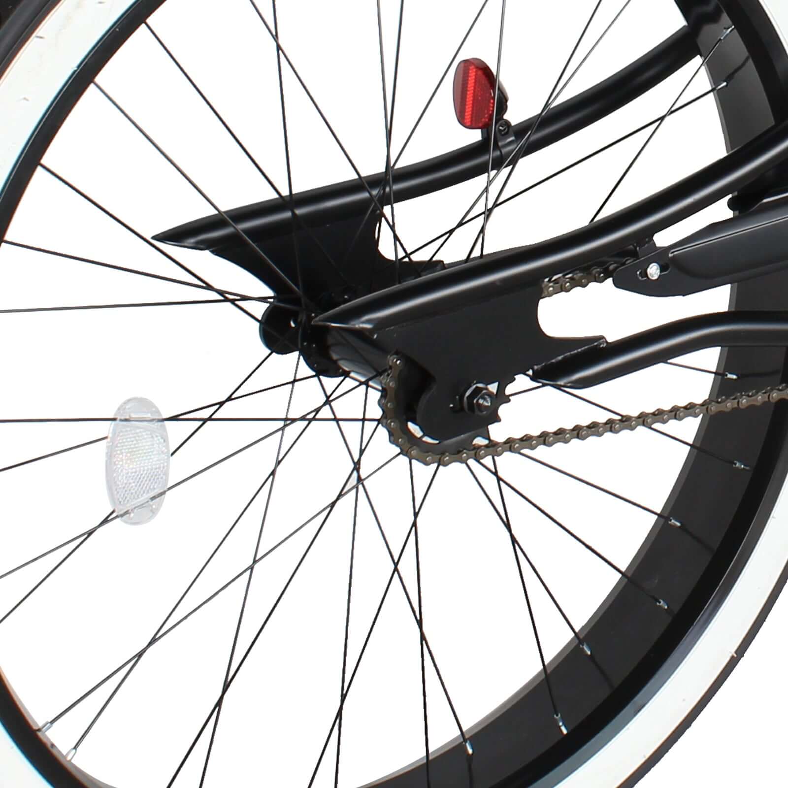 Tracer Master 29" Chopper Stretch beach Cruiser Fat Tire Bike Single-Speed