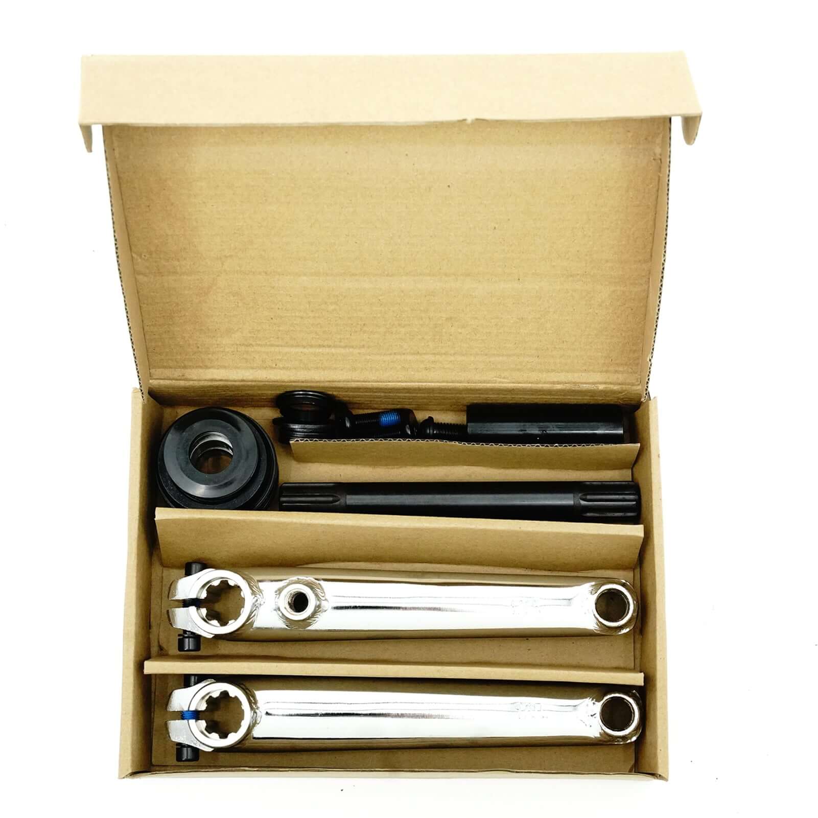 Tracer CS-UBX164-CP, Crank Set Steel 170MM USA/BB 8T Chrome