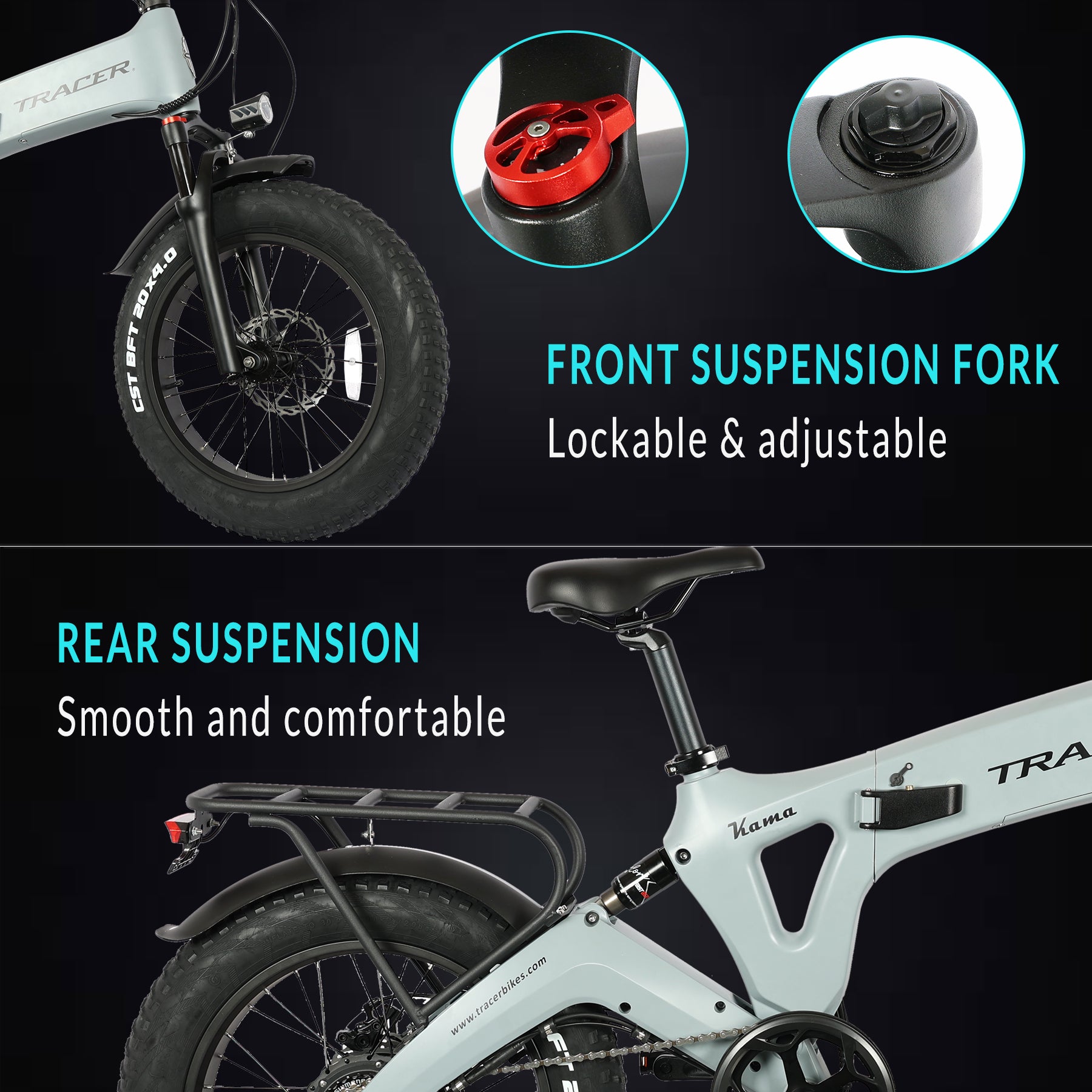 Tracer KAMA 1.0 20” Folding E-Bike