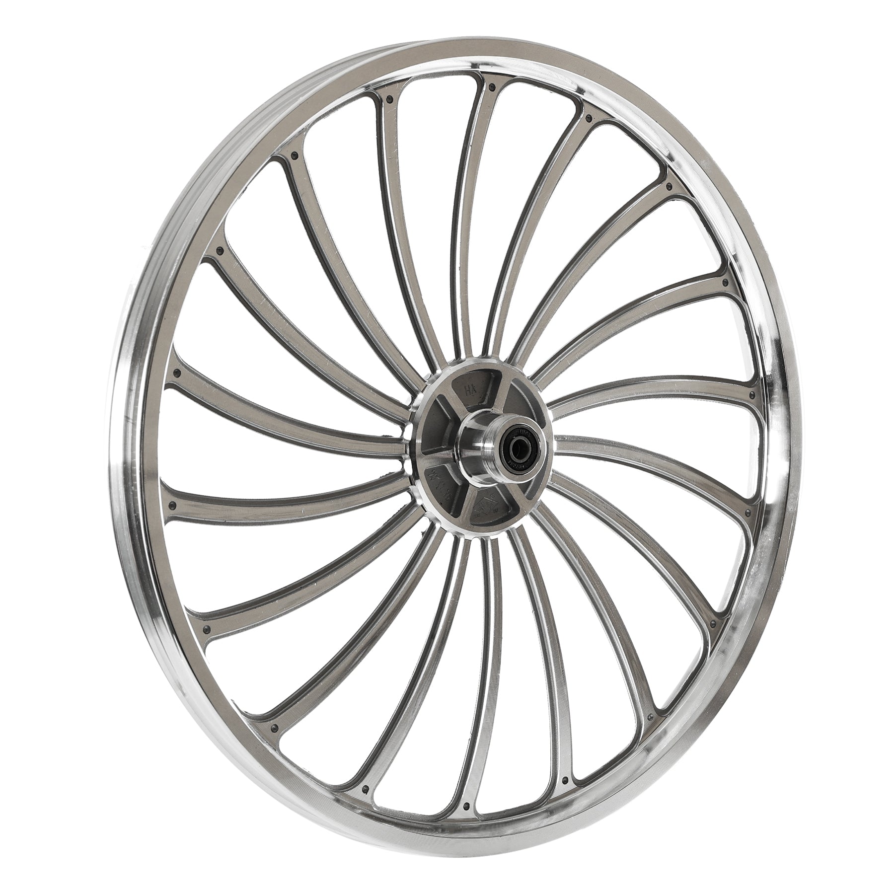 Tracer WH-HY-01 BMX 20'' Wheel Set alloy integrated molding CNC finishing surface.